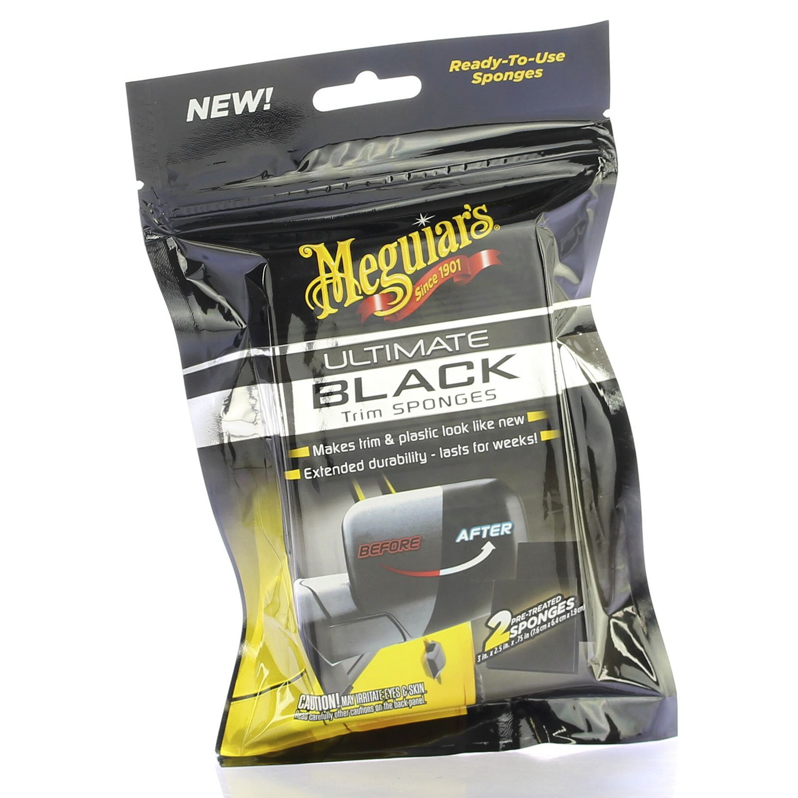 Meguiars Ultimate Black Trim Sponges Schwamm