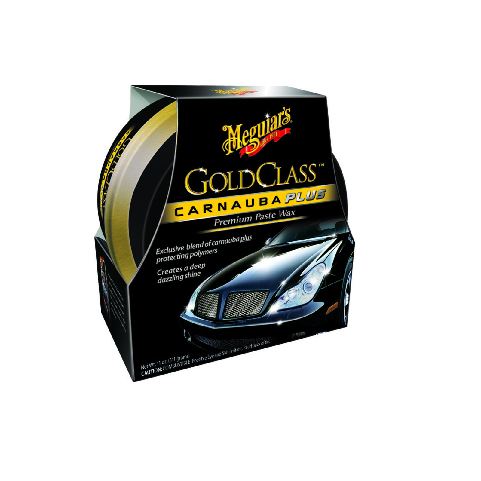 Meguiars Gold Class Carnauba Plus Premium Wax Paste 311g Lackpolitur