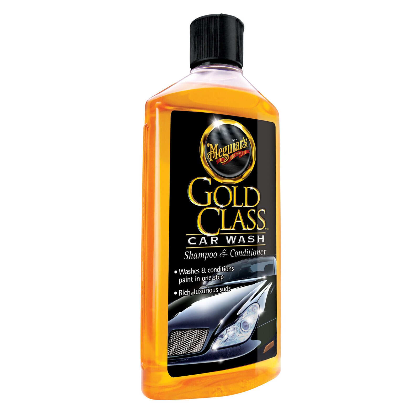 Meguiars Gold Class Car Wash Shampoo & Conditioner 473ml Lackreiniger