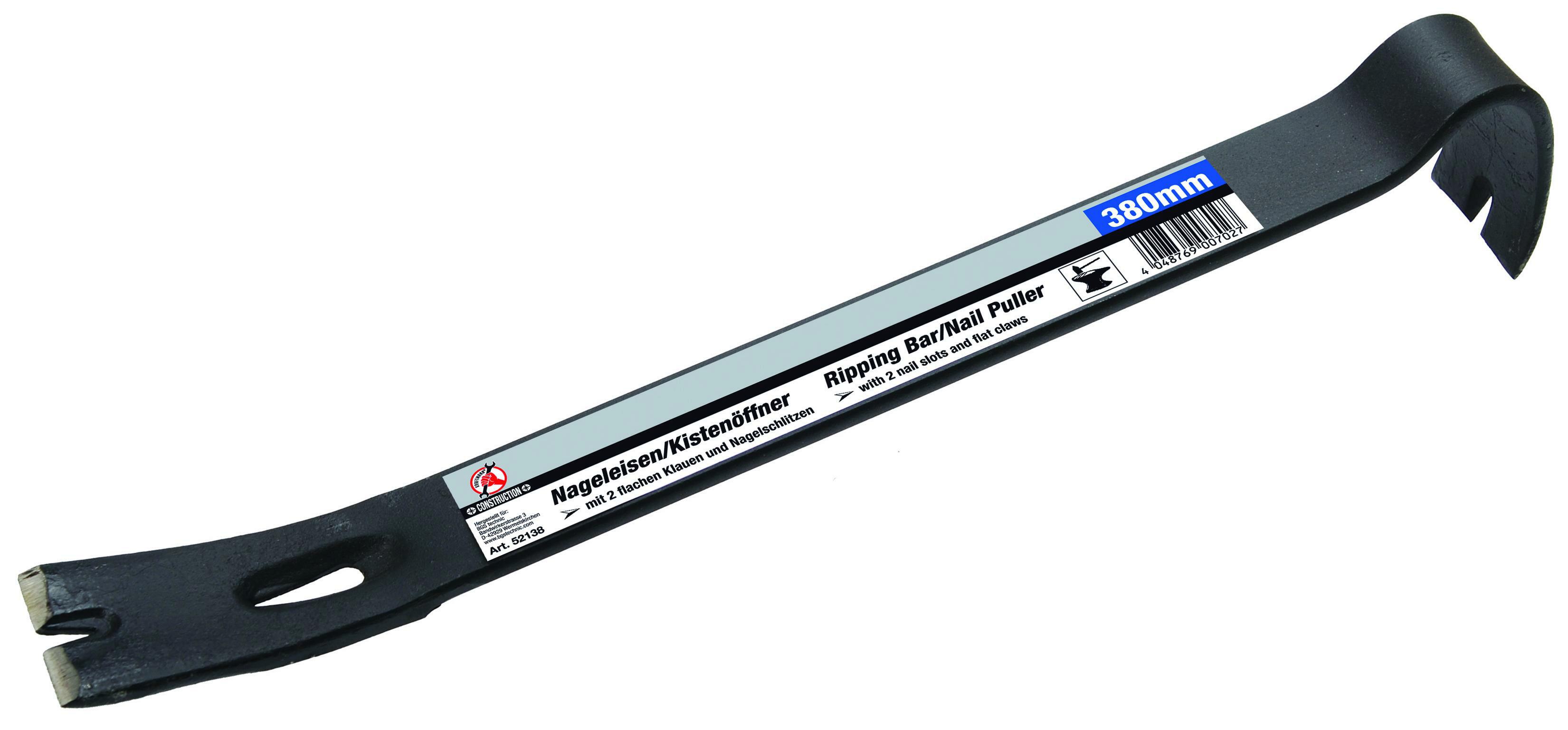 BGS DIY Nageleisen/Kistenöffner Montiereisen