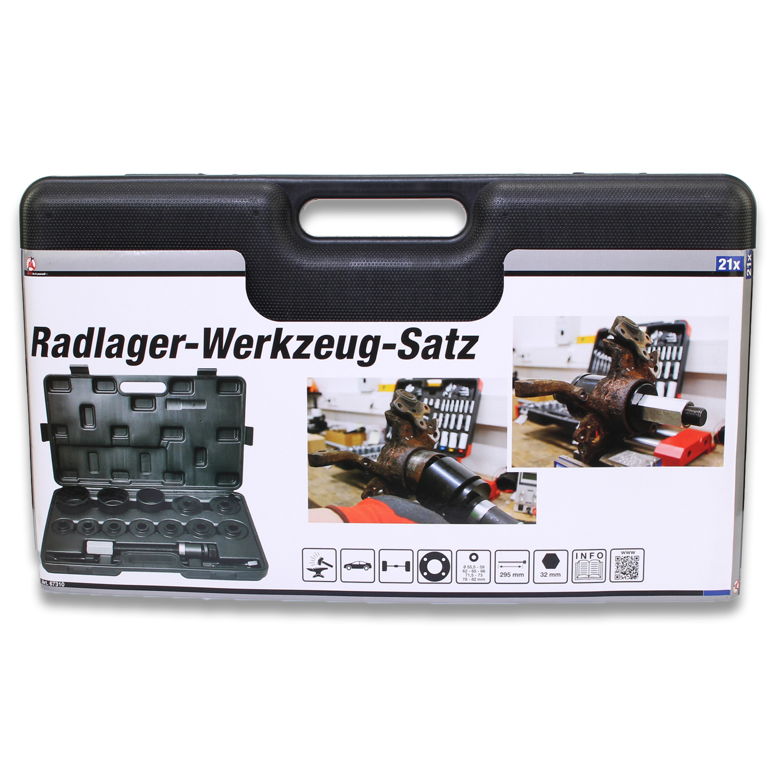 BGS Montagewerkzeugsatz, Radnabe/Radlager BGS Do it yourself 67310