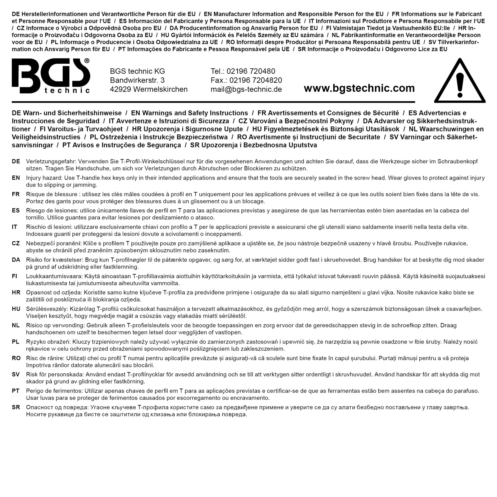 BGS Schraubendreher BGS Do it yourself