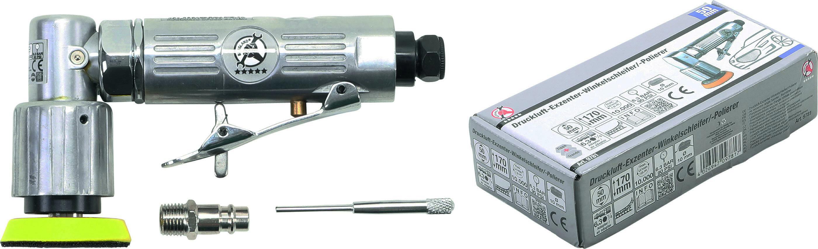 Druckluft-Exzenter-, Winkelschleifer / -Polierer
