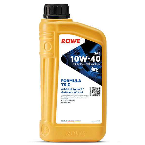 1L ROWE HIGHTEC FORMULA 10W-40 TS-Z 4-Takt Motorradöl