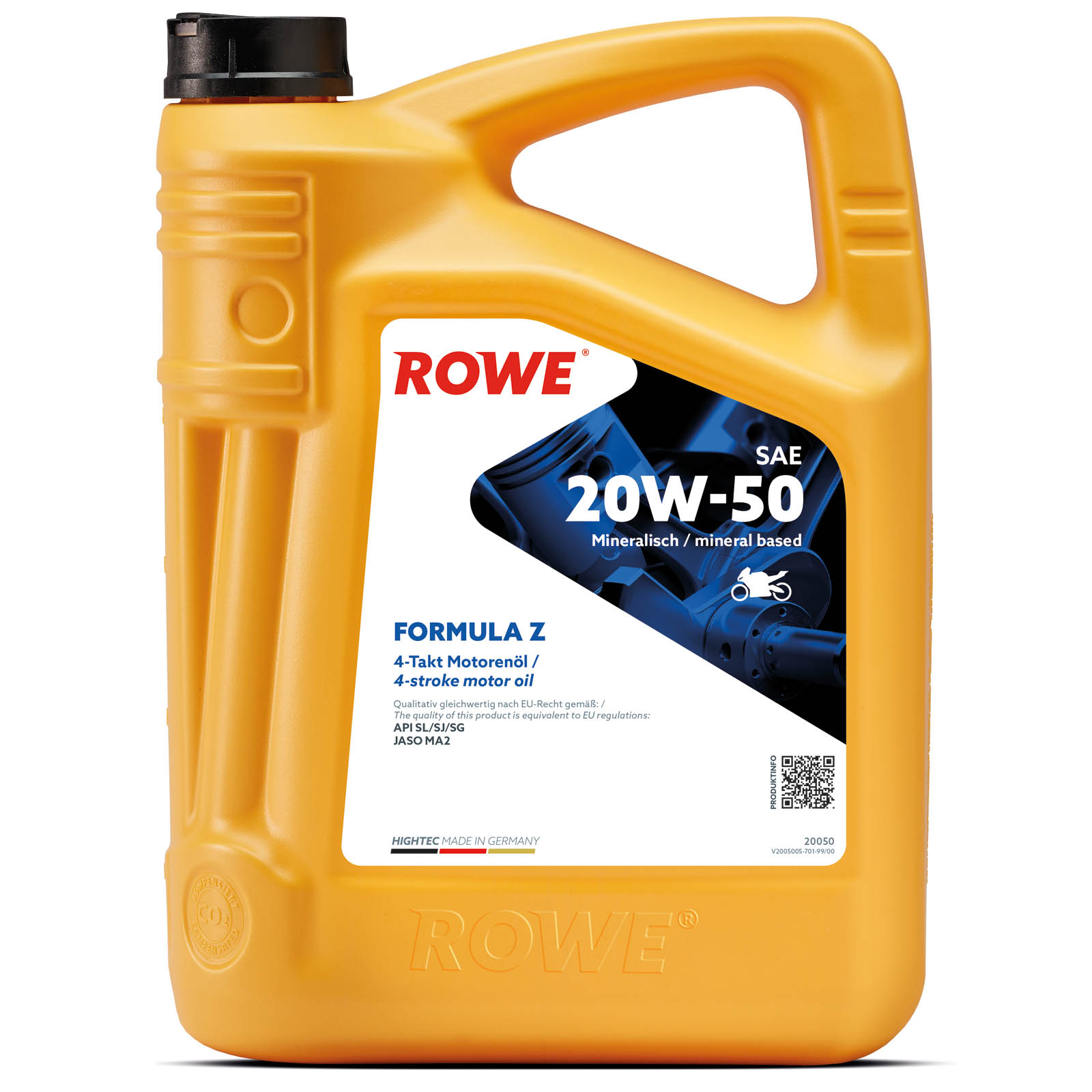 5L ROWE HIGHTEC FORMULA SAE 20W-50 Z Motoröl 4-Takt Motorradöl