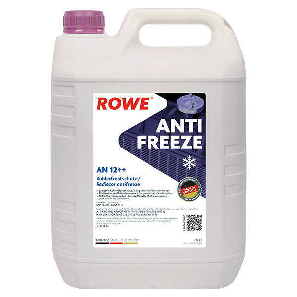 5L ROWE HIGHTEC ANTIFREEZE AN 12++ Kühlerfrostschutz