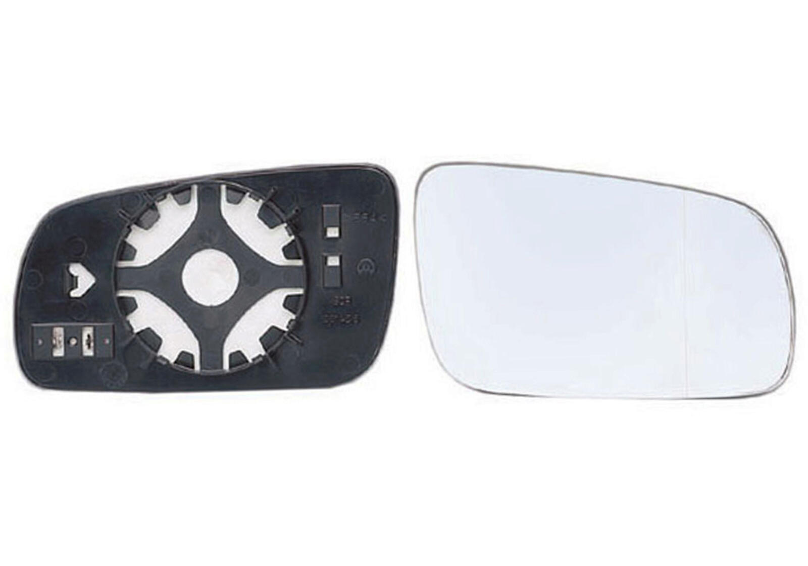 Spiegelglas Au&szlig;enspiegel rechts passend f&uuml;r VW Golf 4 1.4 1.6 Passat B5.5 1.9