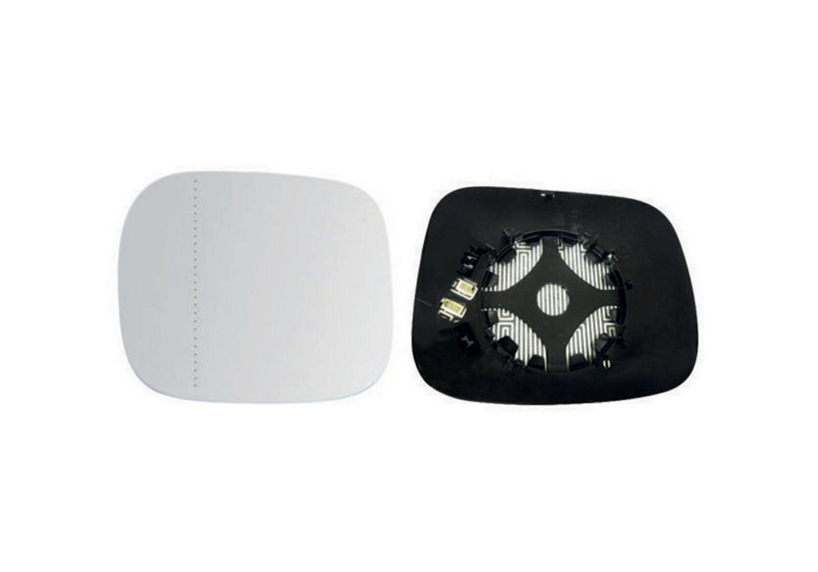 Spiegelglas Außenspiegel links passend für Volvo Xc90 1 D5 AWD Xc70 2 D3