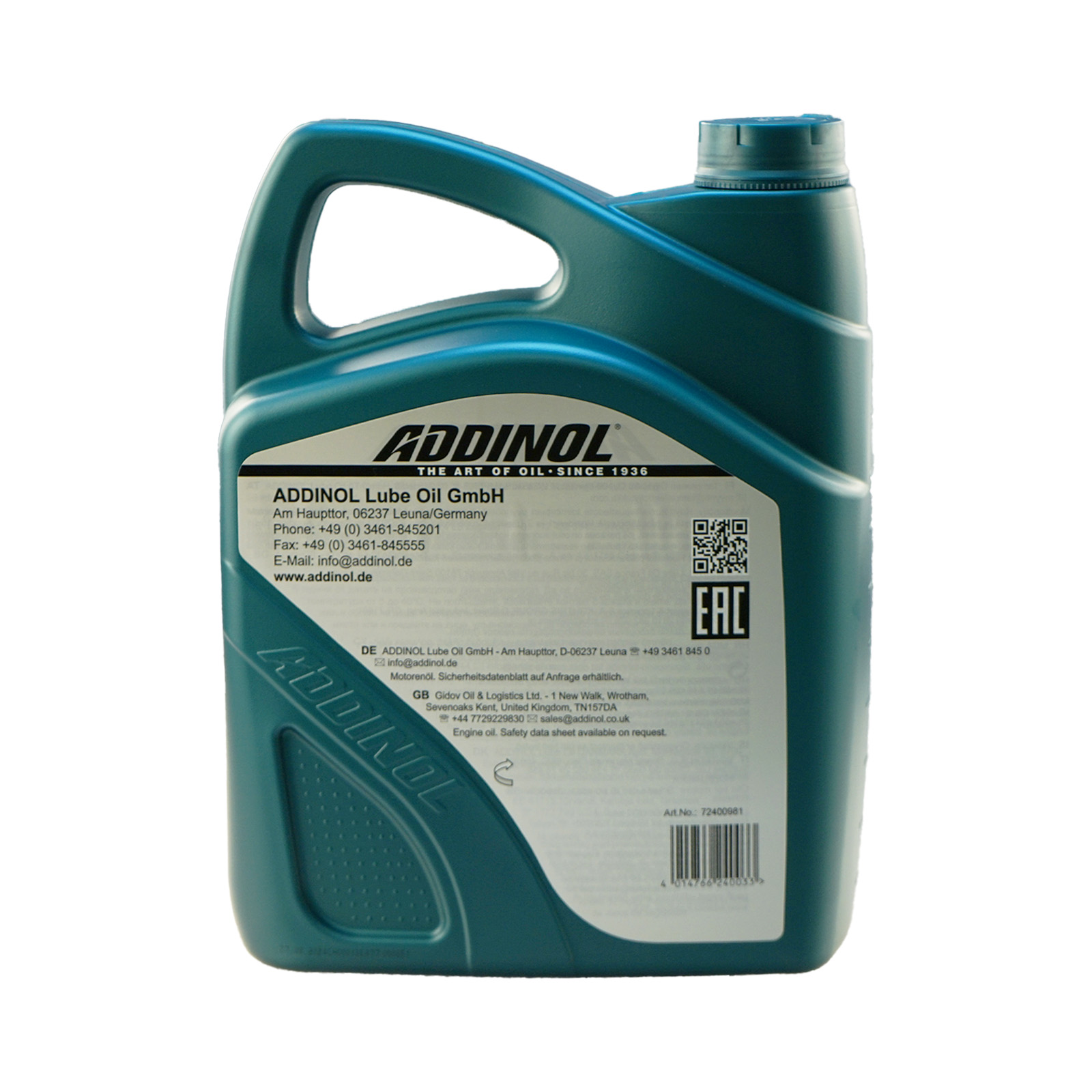 5L ADDINOL Motoröl 2-Takt Super 2T MZ 406 Low Smoke API TC ISO L-EGC JASO FC