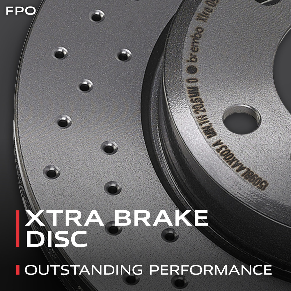 Brembo Xtra Line Bremsscheiben 284mm + Bremsbeläge Vorne passend fü...