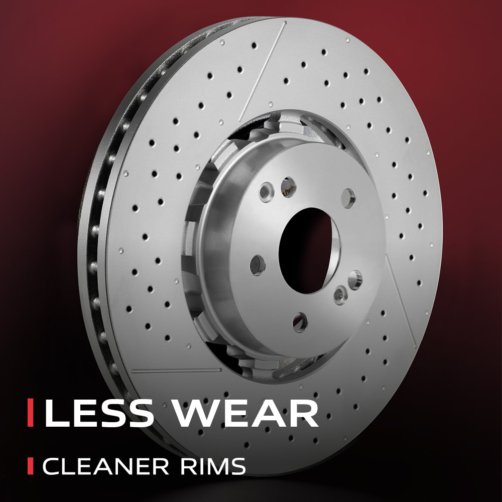 Brembo Xtra Line Bremsscheiben 284mm + Bremsbeläge Vorne passend fü...