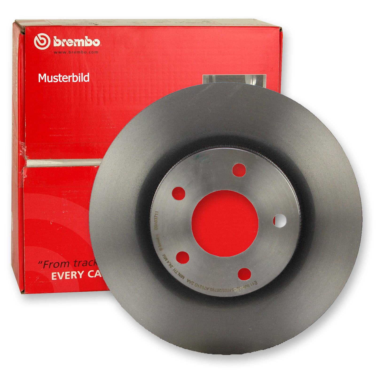 2x BREMBO Brake Disc TWO-PIECE DISCS LINE