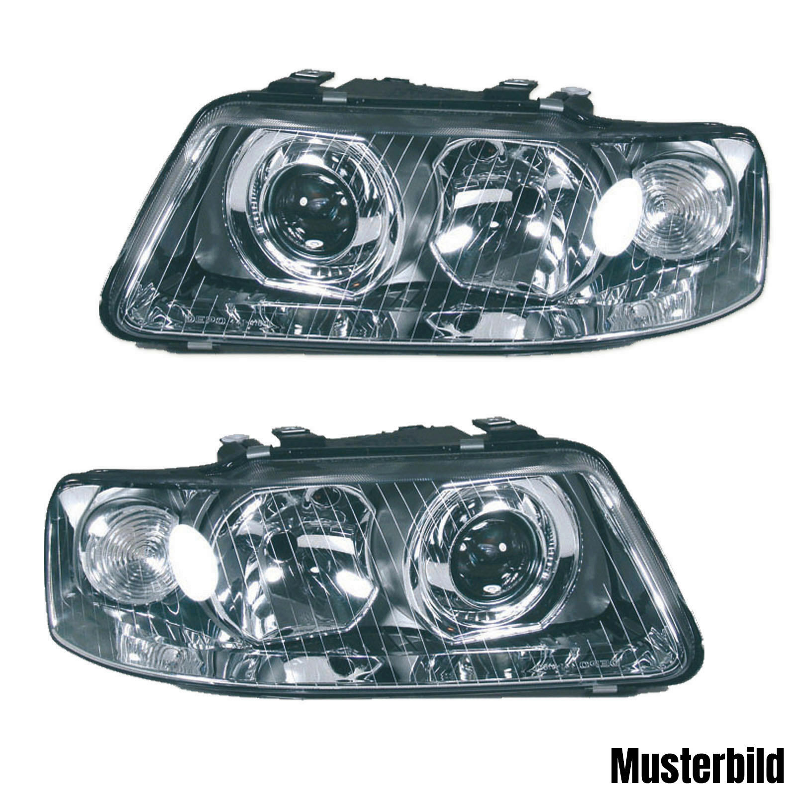 Magneti Marelli Hauptscheinwerfer H4 links + rechts passend für VW Lupo 1 6X1