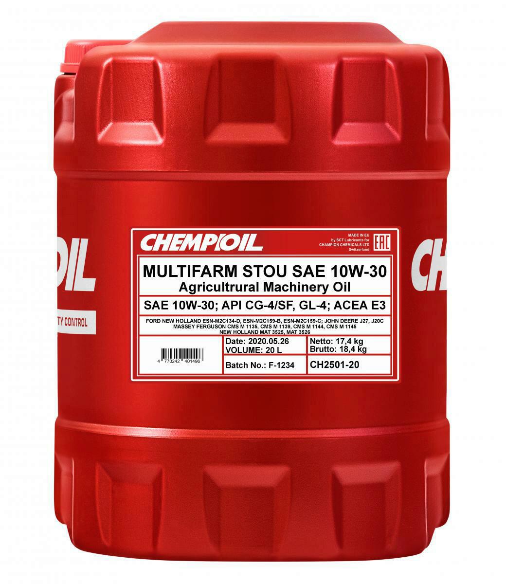 20L Chempioil Multifarm STOU 10W-30