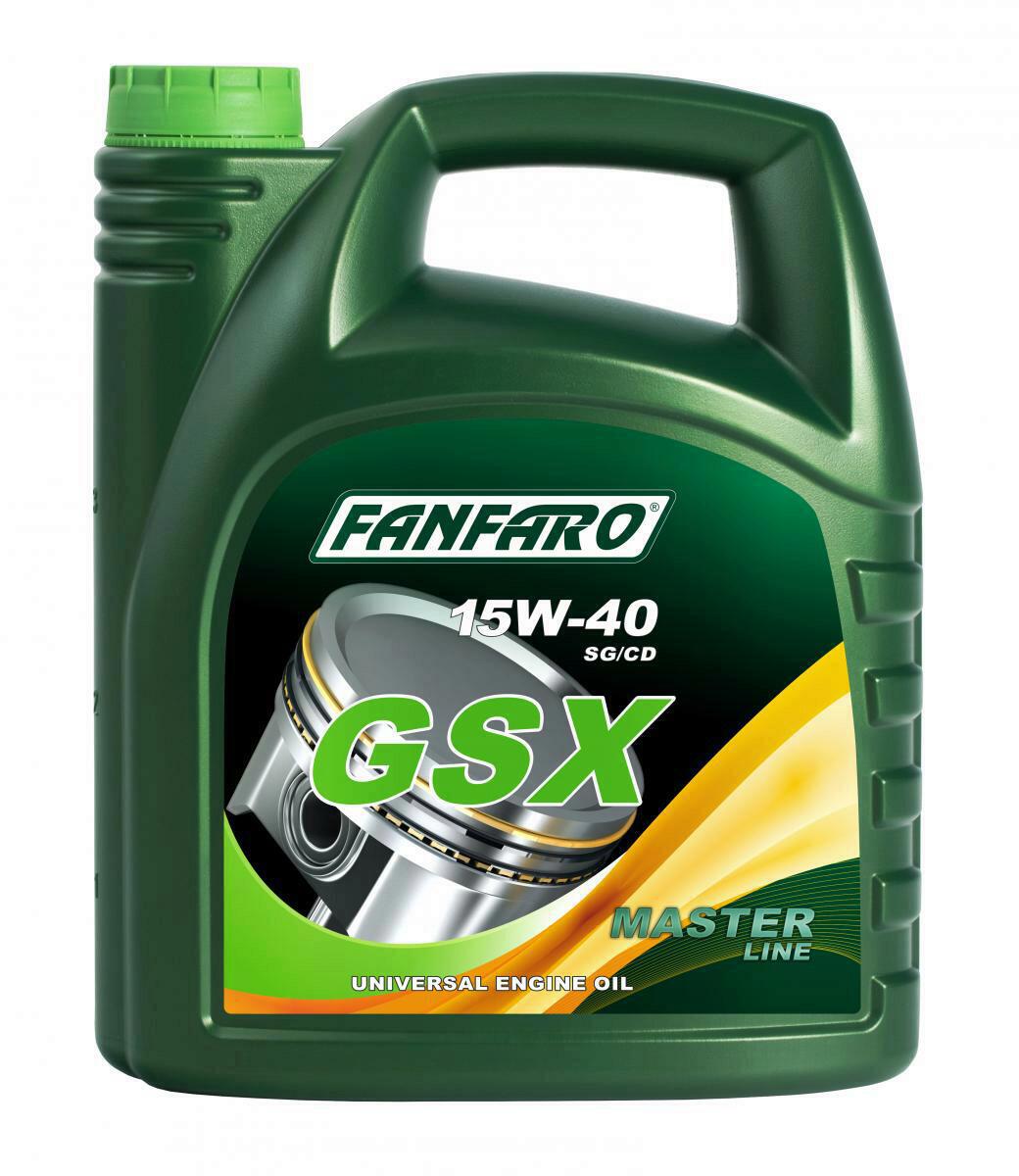 4L Fanfaro GSX Universal Motoröl API SG/CD 15W-40