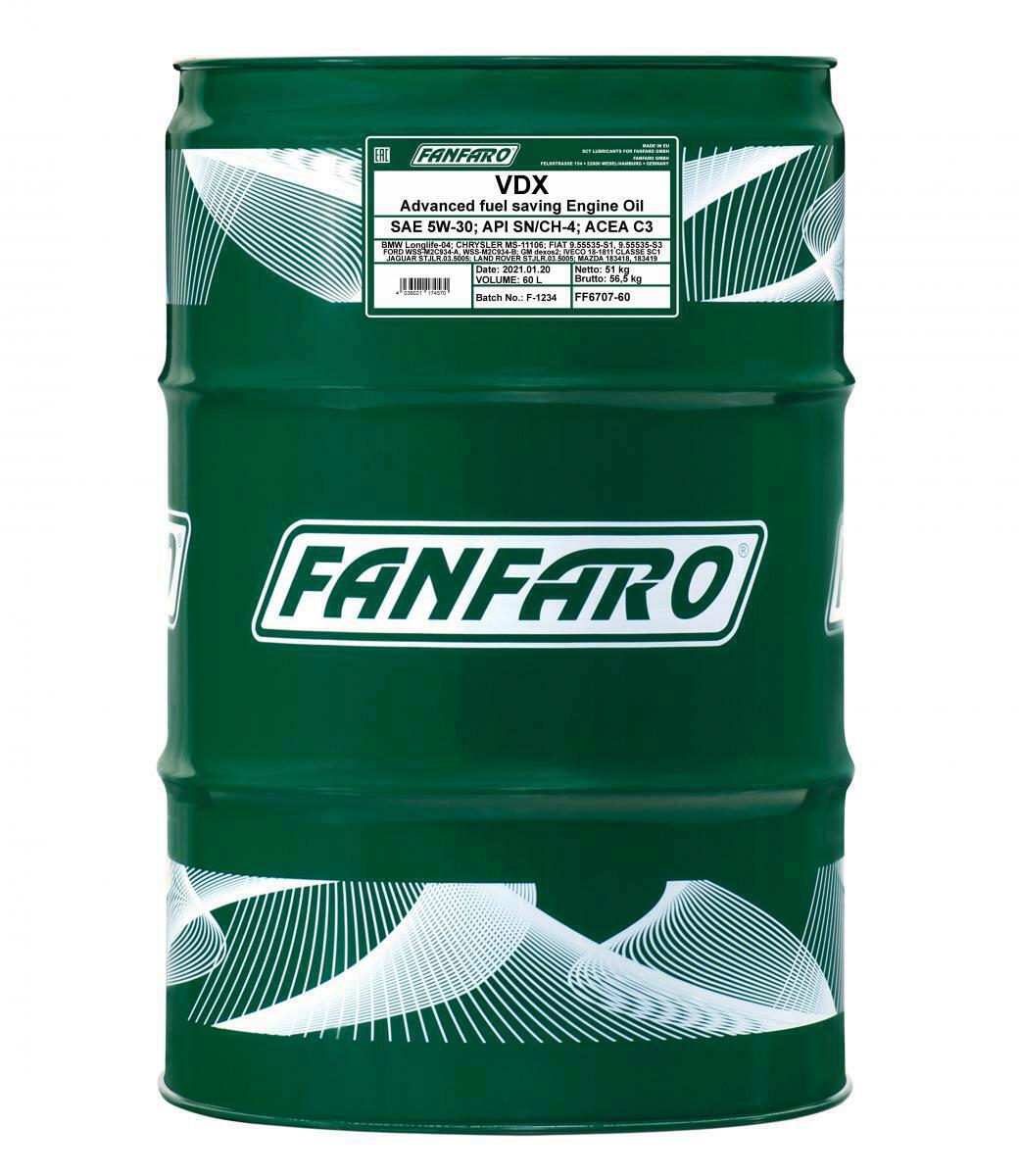 60L Fanfaro VDX Motoröl 5W-30