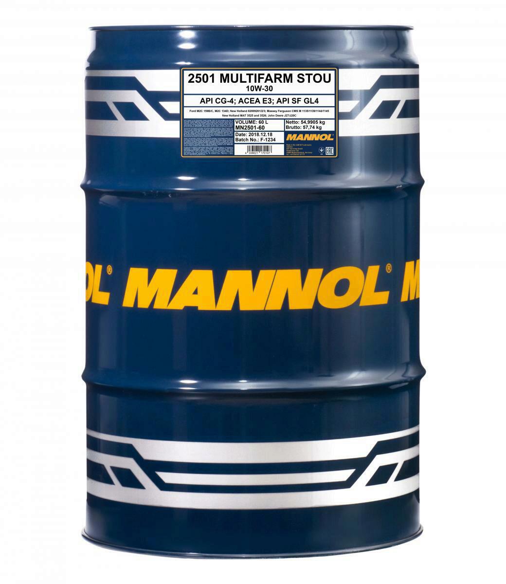 60L Mannol Motoröl Multifarm STOU 10W-30