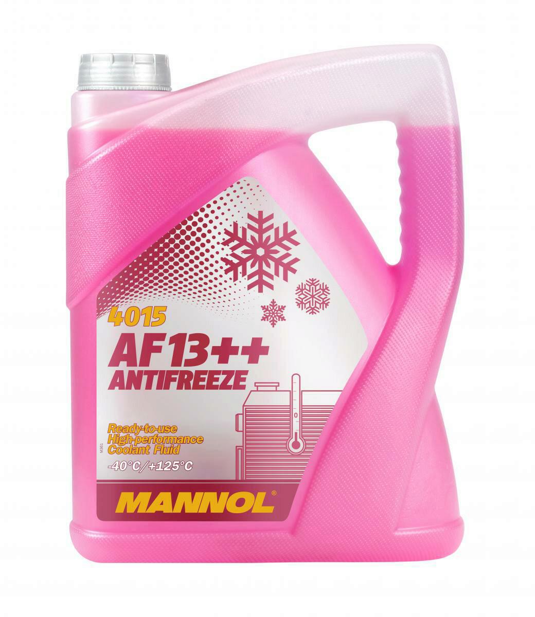 5L Mannol Kühlerfrostschutz AF13++ Rot High Perfomance Antifreeze