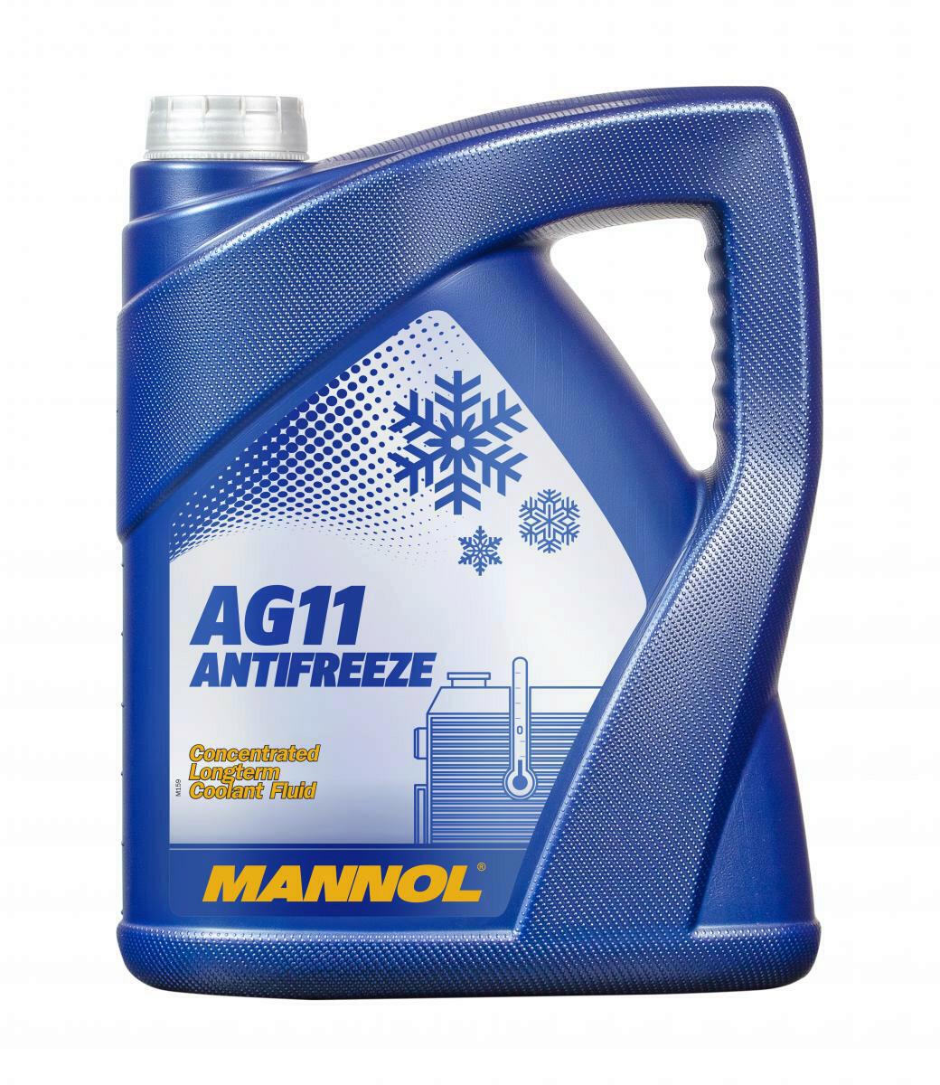 MANNOL Kühlerfrostschutz Kühlmittel Longterm Antifreeze AG 11 Konzentrat 5 Liter
