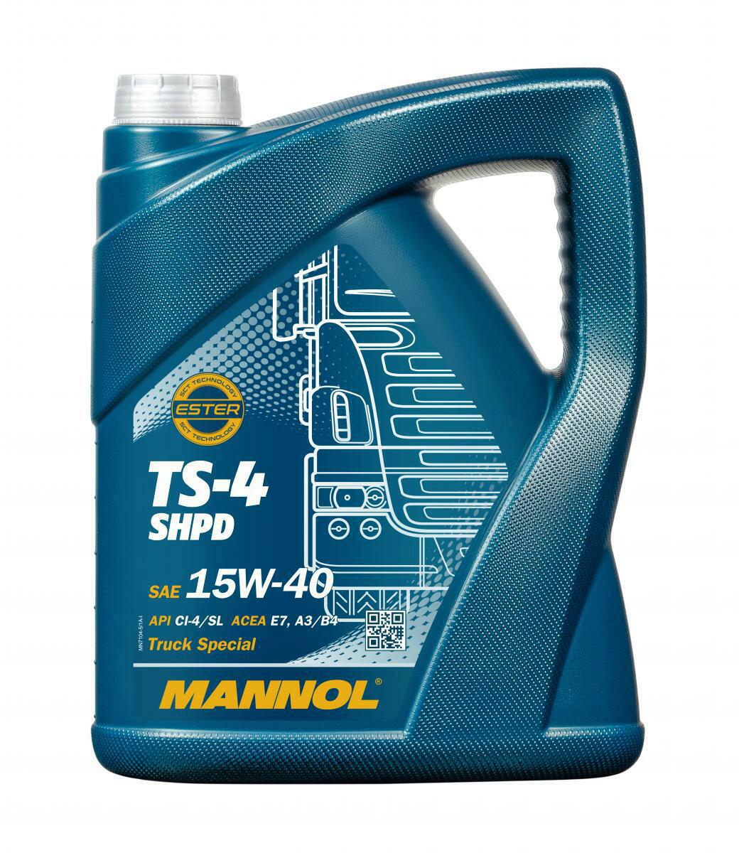 5L MANNOL TS-4 SHPD Motoröl 15W-40