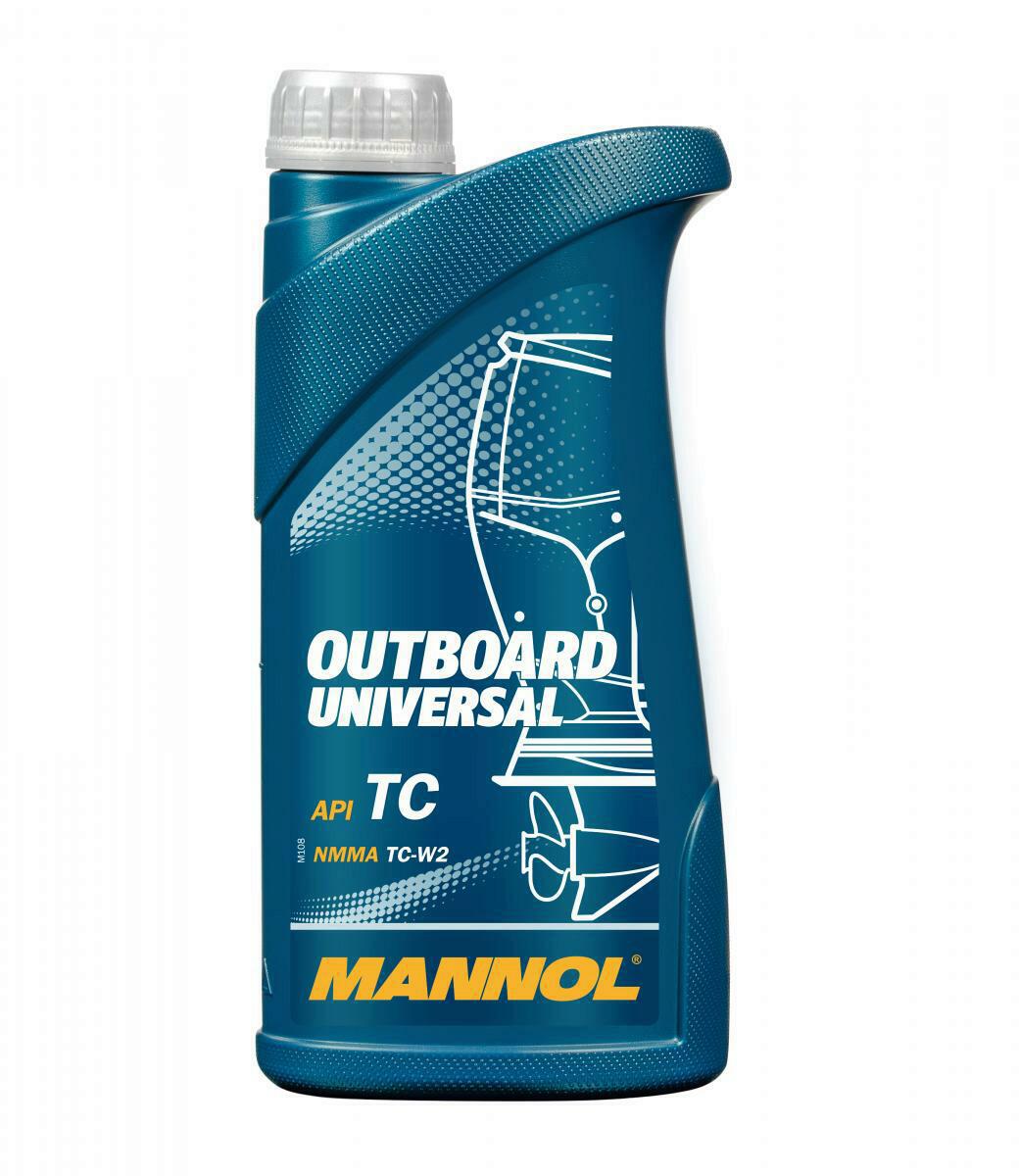 1L MANNOL Outboard Universal Motoröl 2-Takt Außenbordmotor
