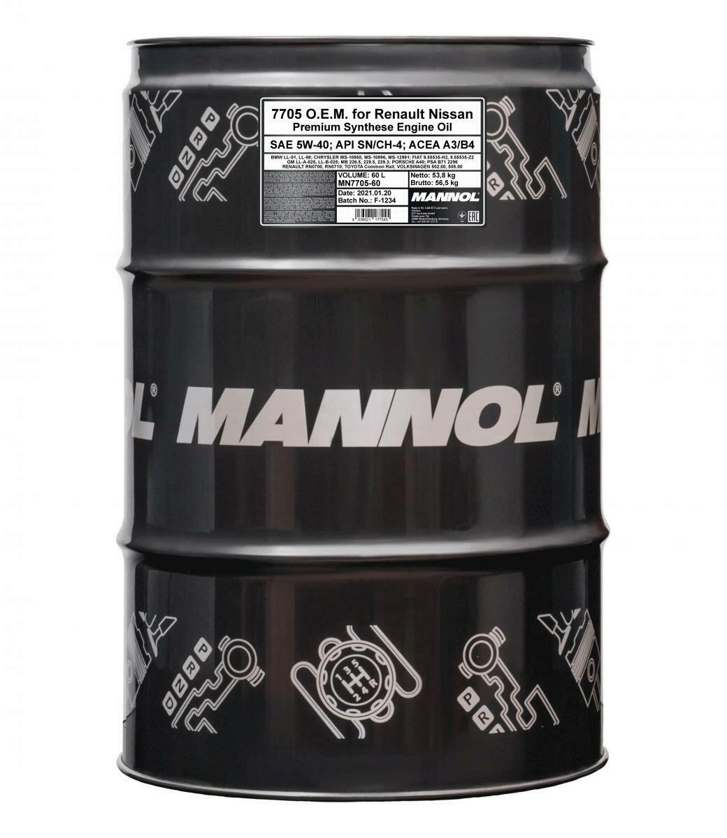 Mannol O.E.M 7705 Motoröl 5W-40