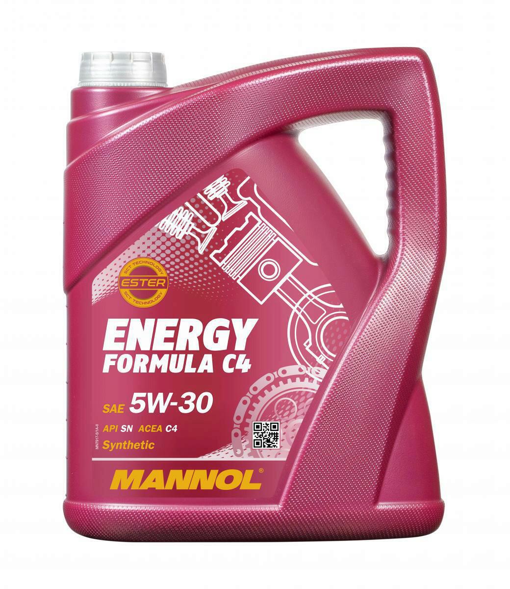 2x 5L Mannol Energy Formula C4 5W-30 MN7917-5