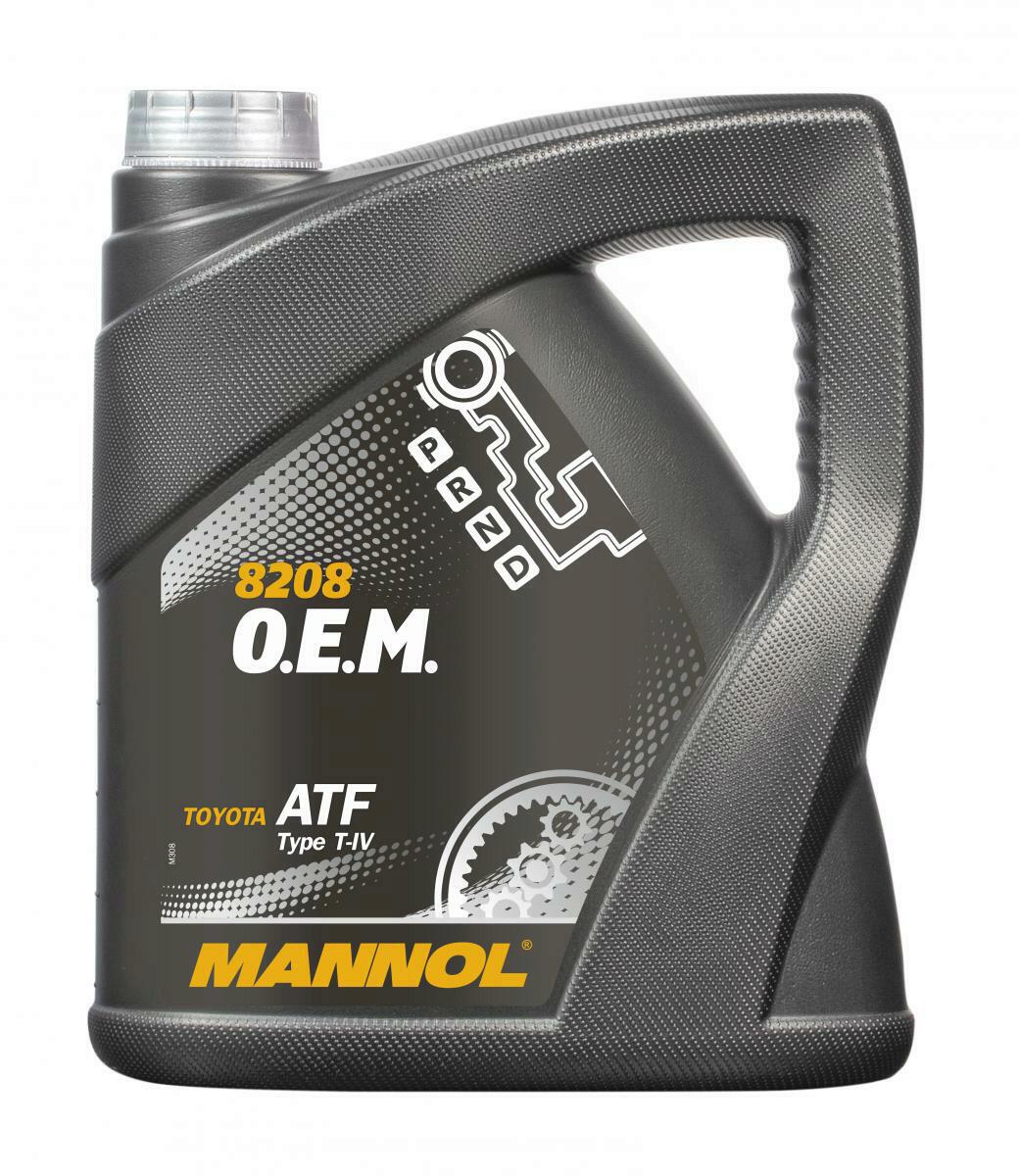 4L Mannol OEM 8208 Automatikgetriebeöl für Toyota & Lexus ATF Type T-IV