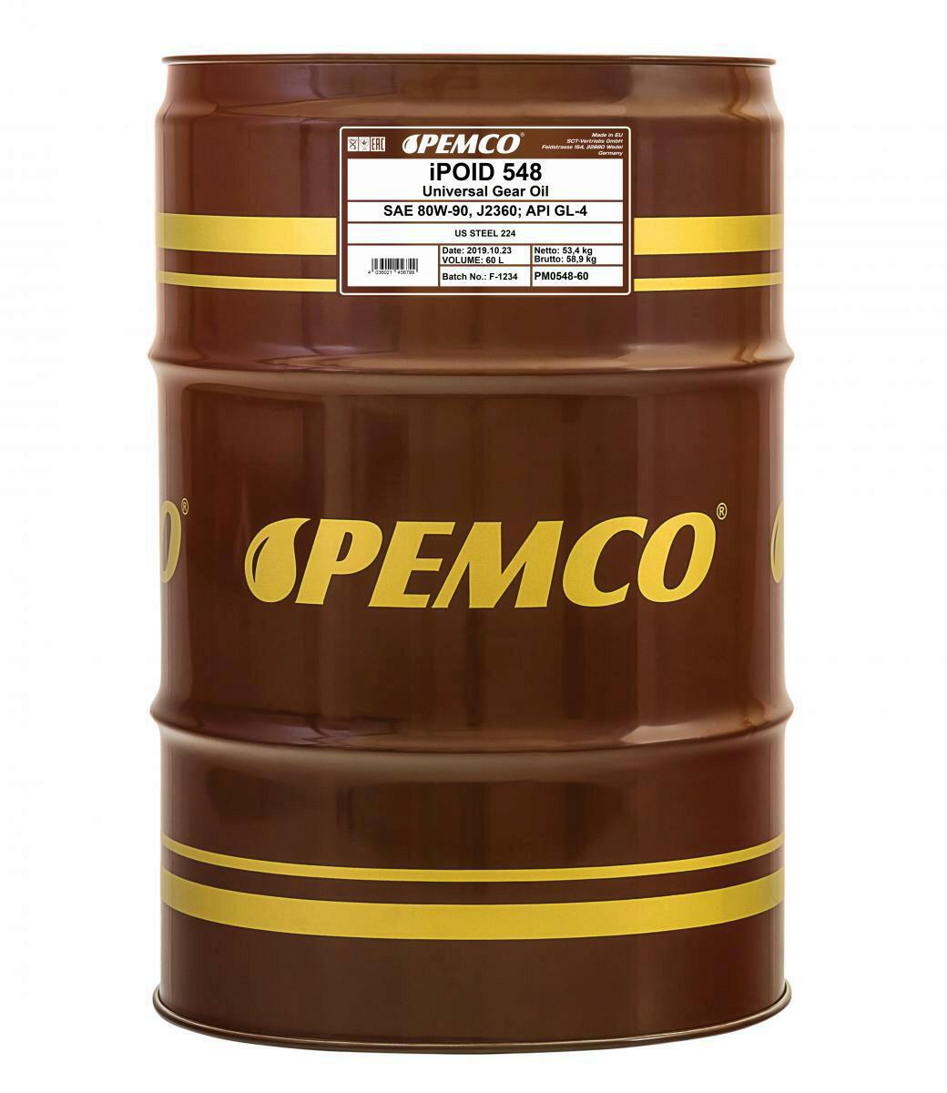 60L Pemco iPOID 548 80W-90 GL-4 Getriebeöl