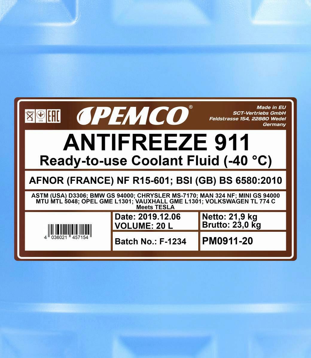 Kühlerfrostschutz PEMCO WW847402 online kaufen