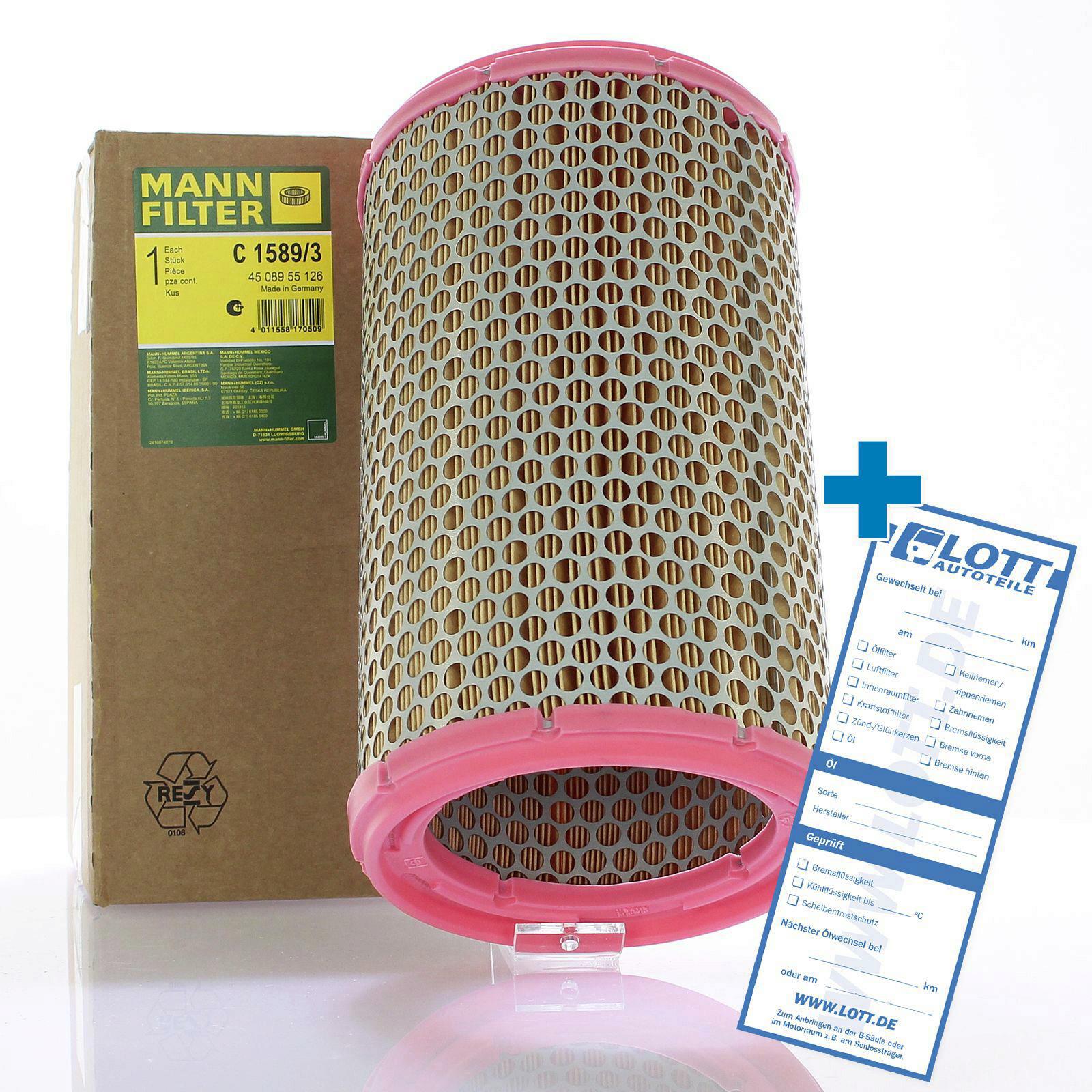 MANN-FILTER Air Filter