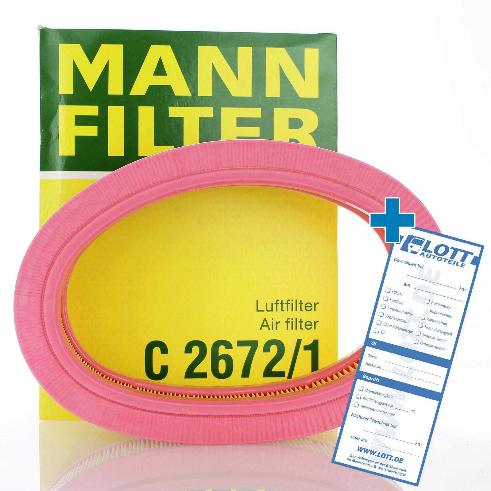 MANN-FILTER Air Filter