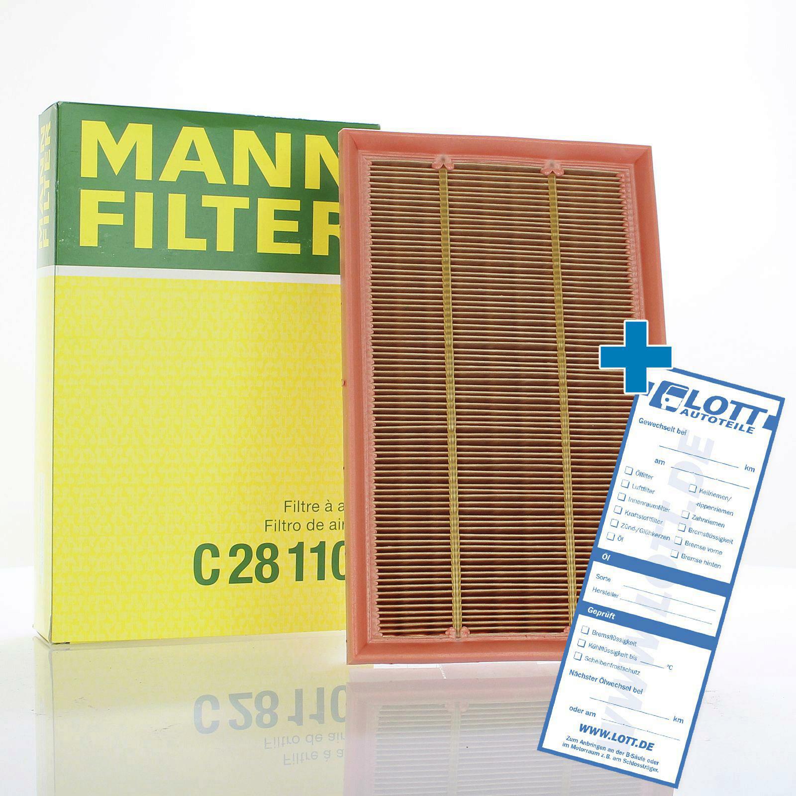 MANN-FILTER Luftfilter