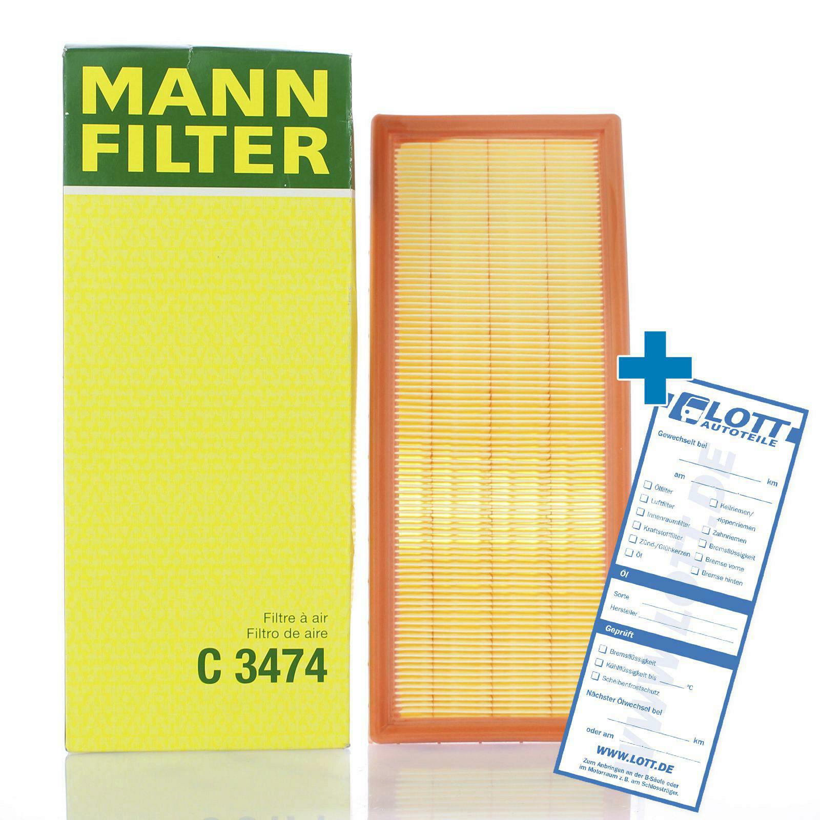 MANN-FILTER Luftfilter