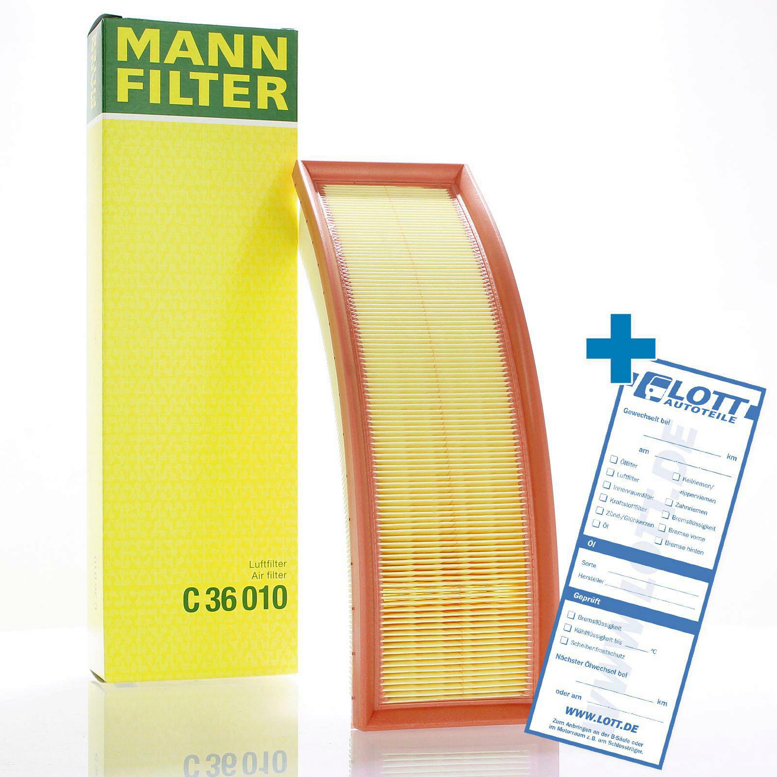 MANN-FILTER Luftfilter