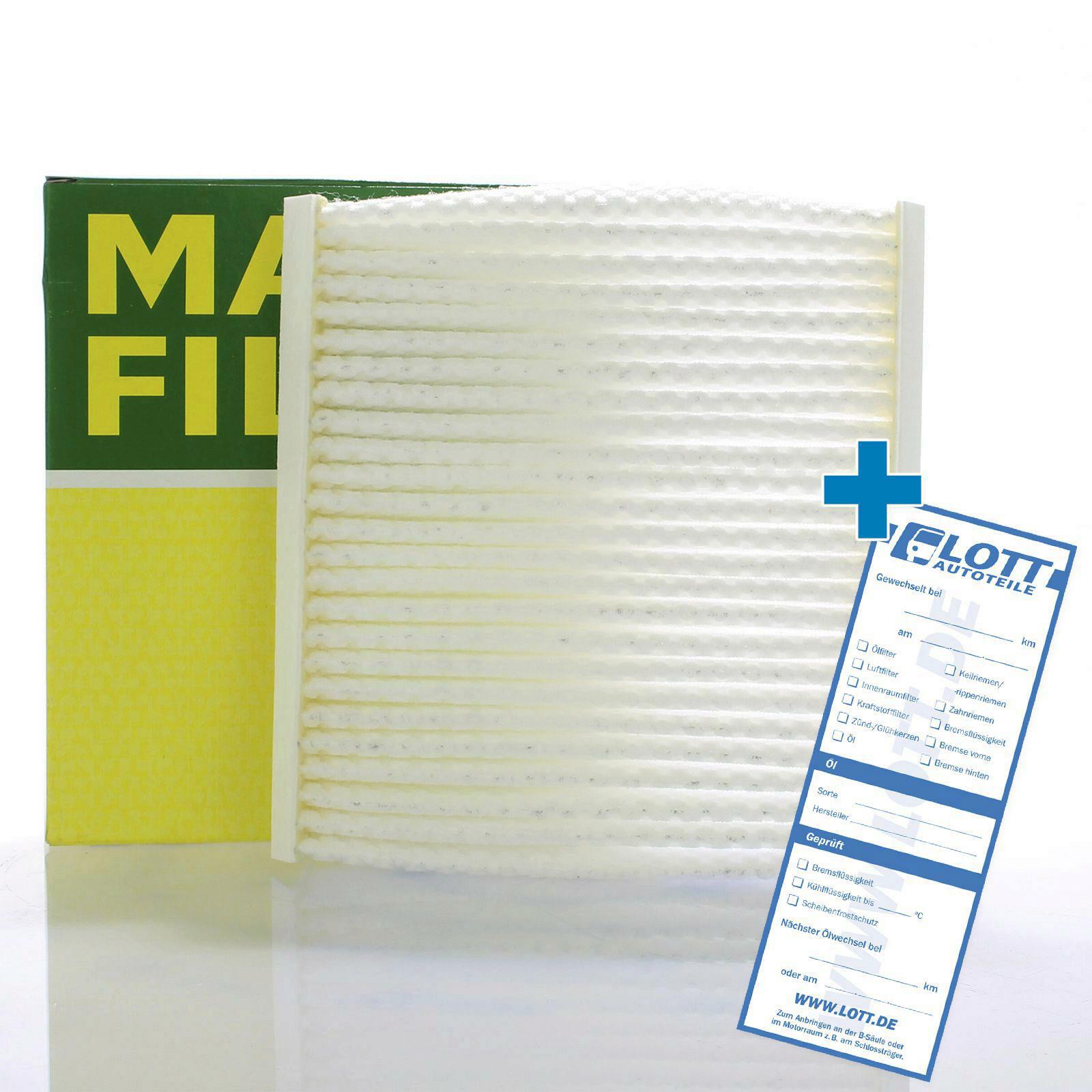 MANN-FILTER Filter, Innenraumluft