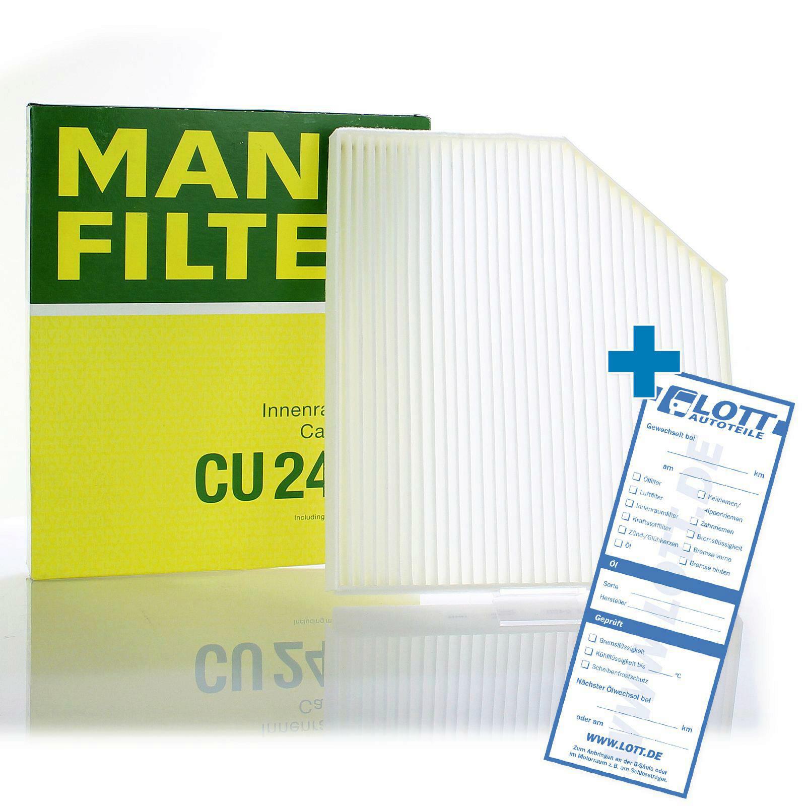 MANN-FILTER Filter, Innenraumluft