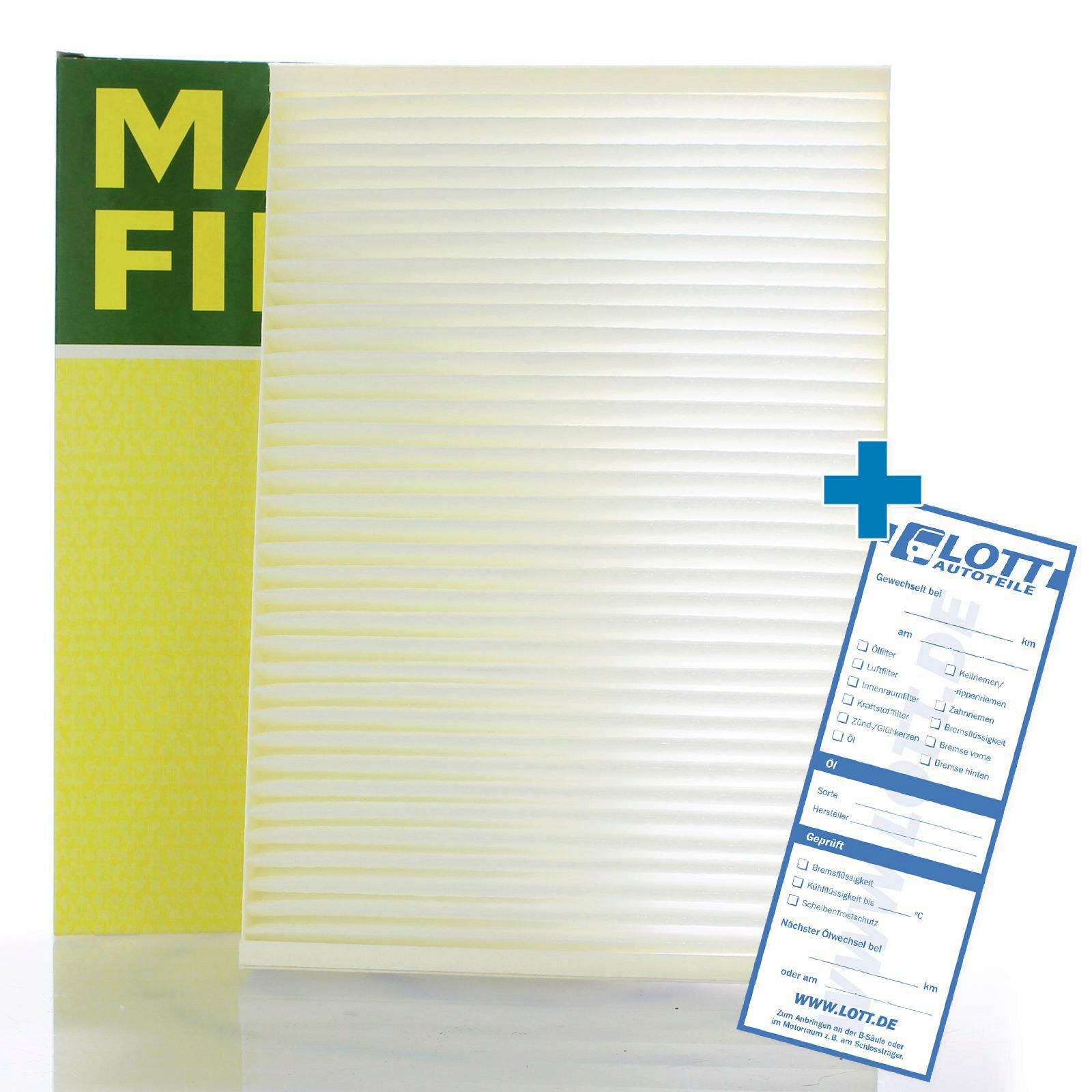 MANN-FILTER Filter, interior air