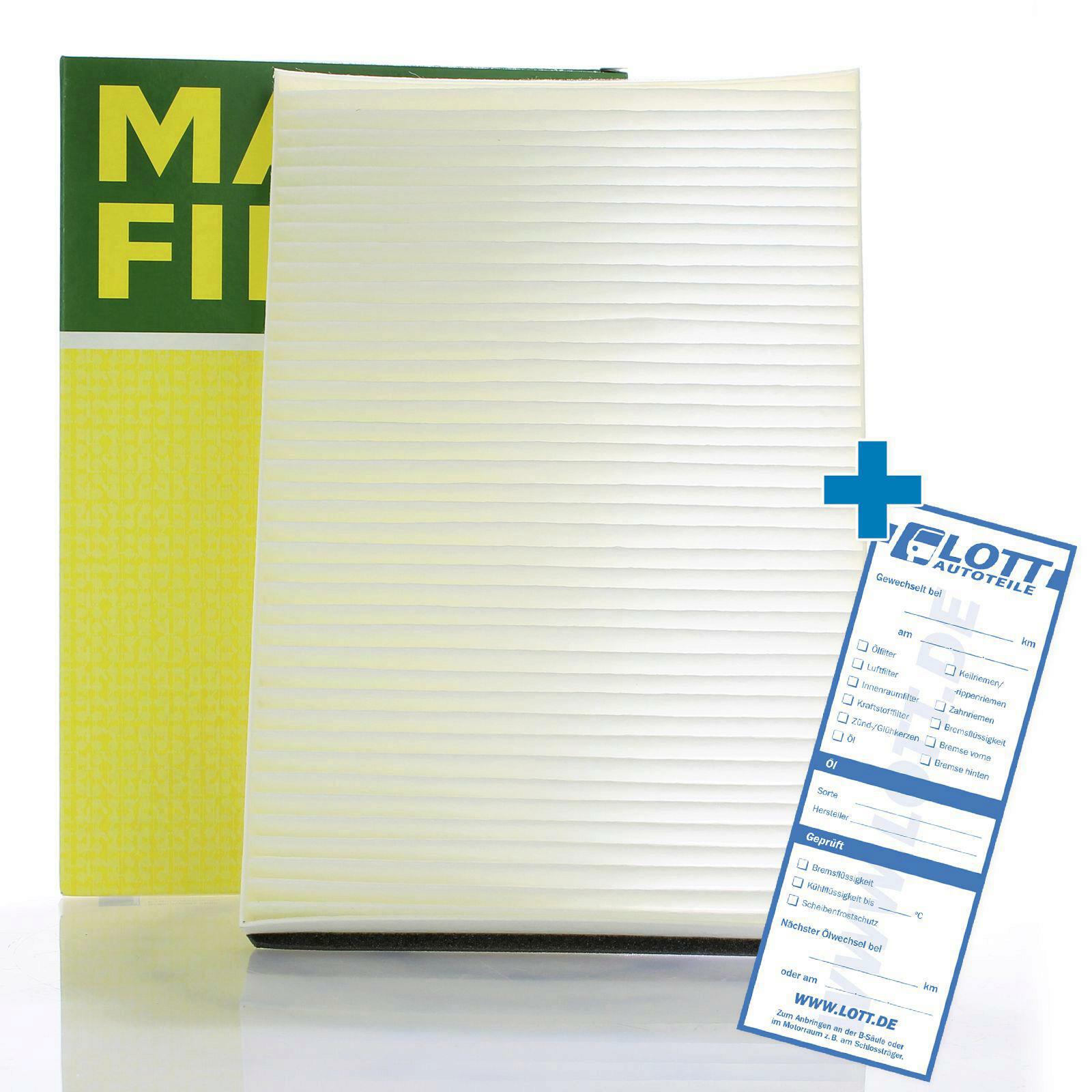 MANN-FILTER Filter, Innenraumluft