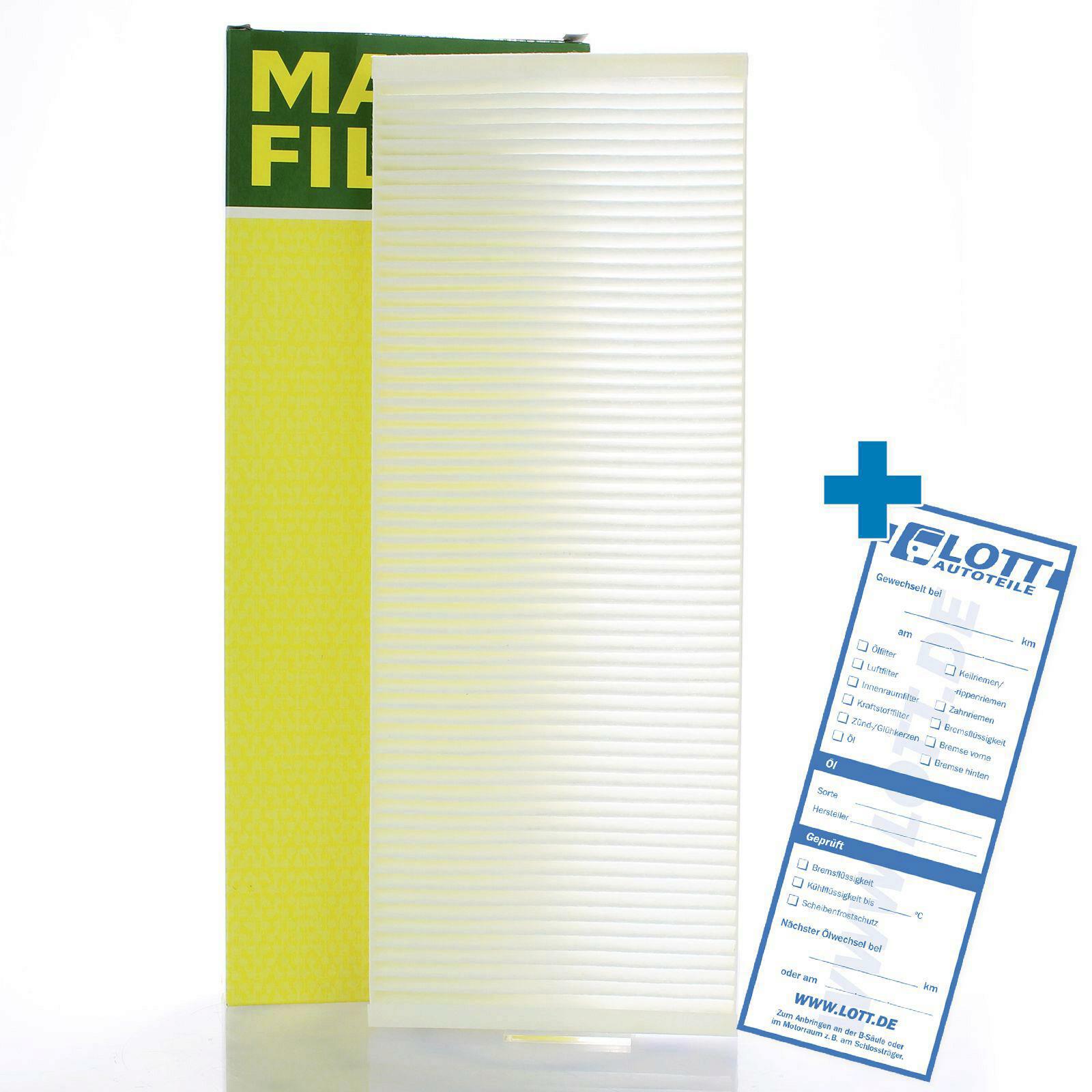 MANN-FILTER Filter, interior air