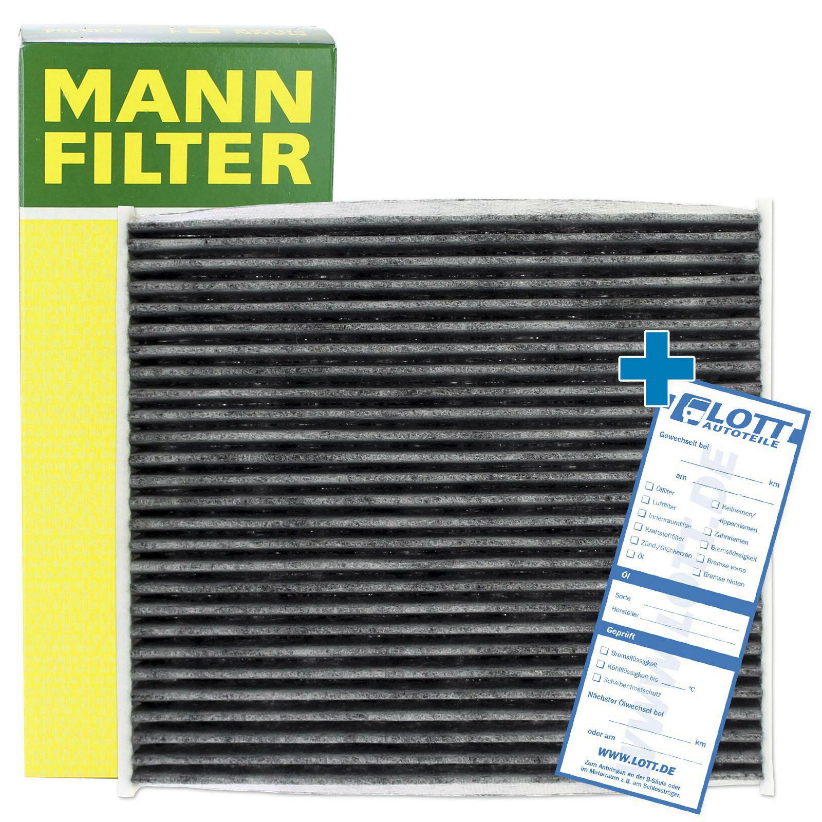 MANN-FILTER Filter, Innenraumluft