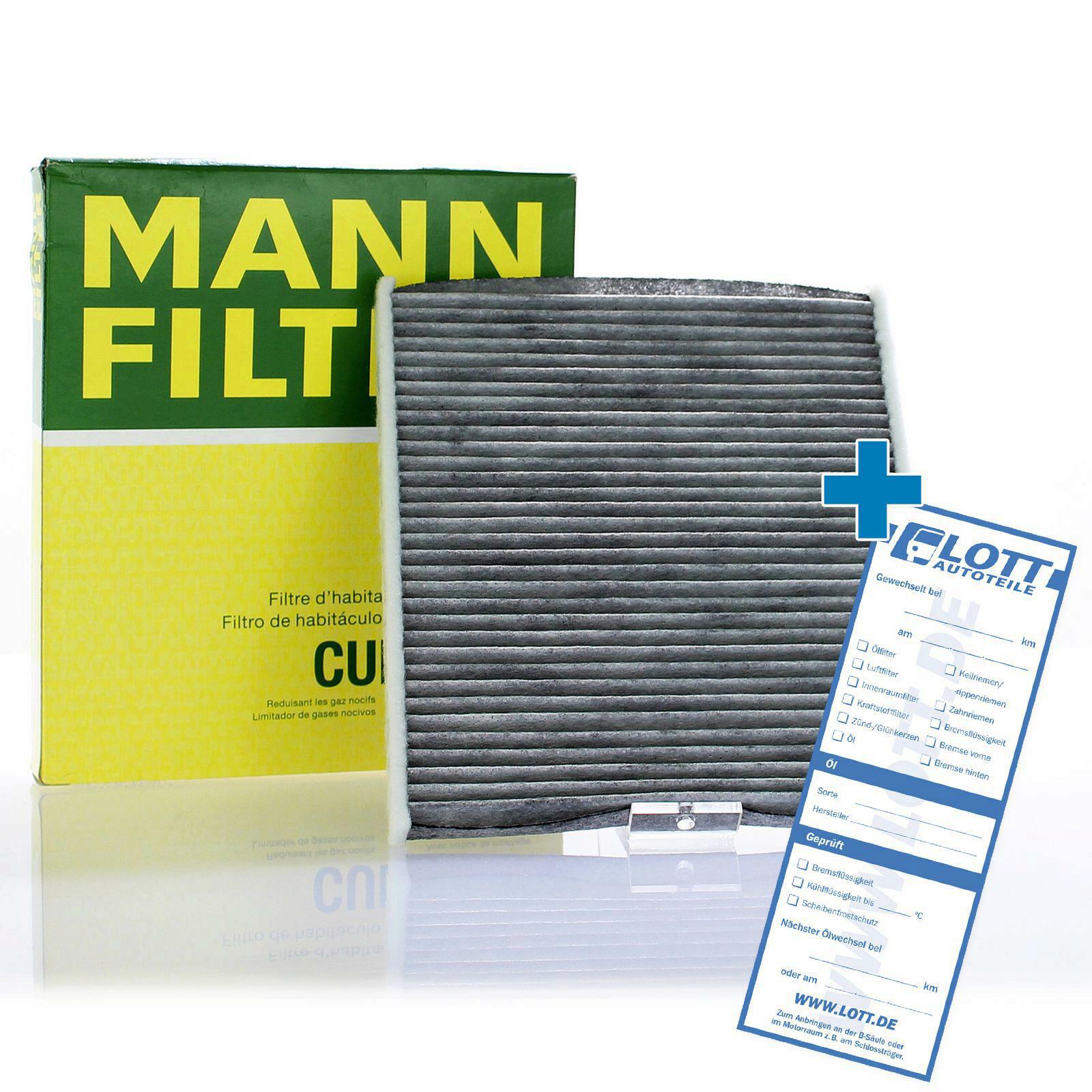 MANN-FILTER Filter, Innenraumluft