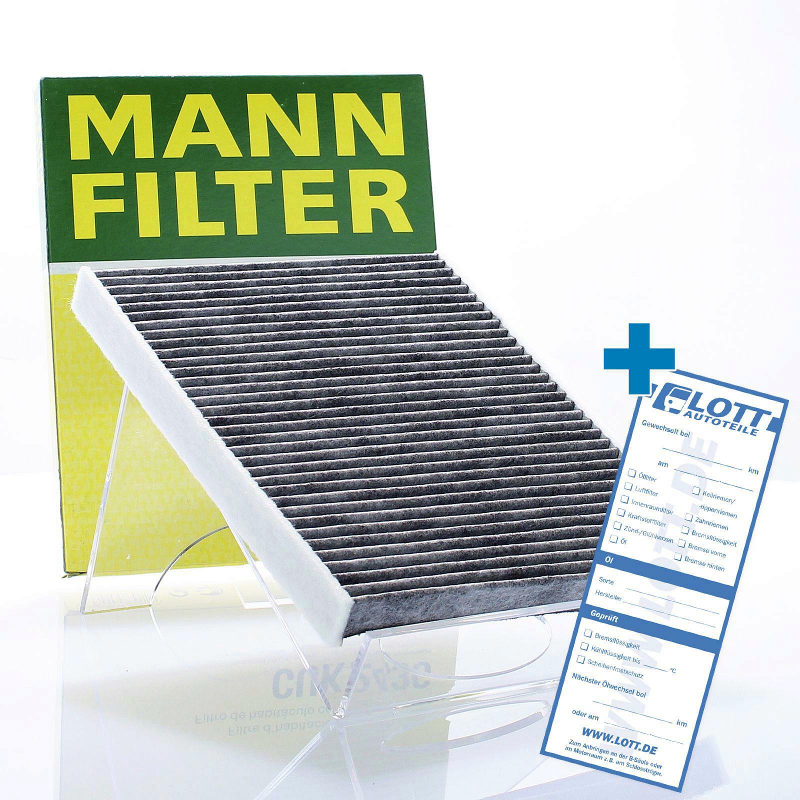 MANN-FILTER Filter, interior air adsotop