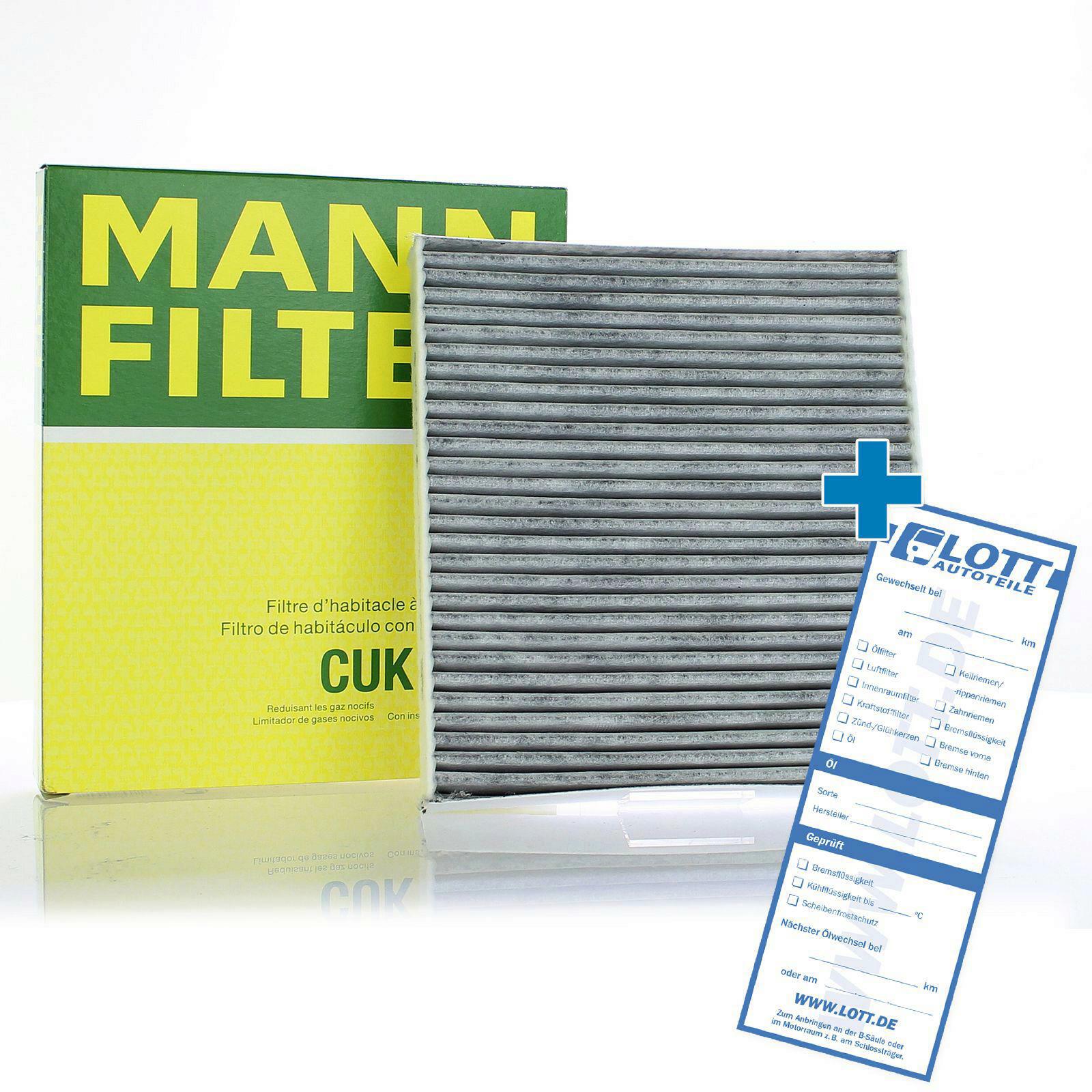 MANN-FILTER Filter, Innenraumluft