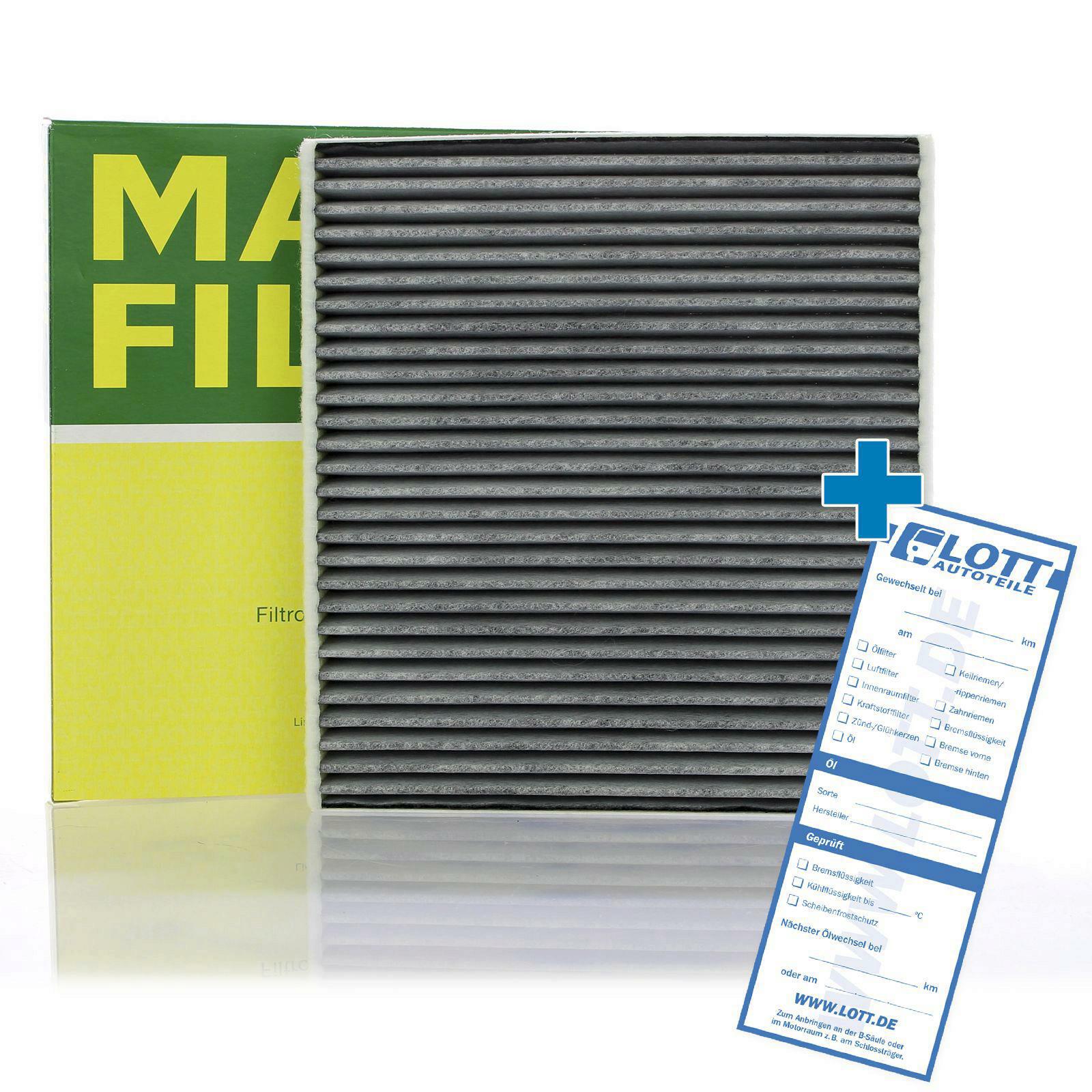 MANN-FILTER Filter, Innenraumluft