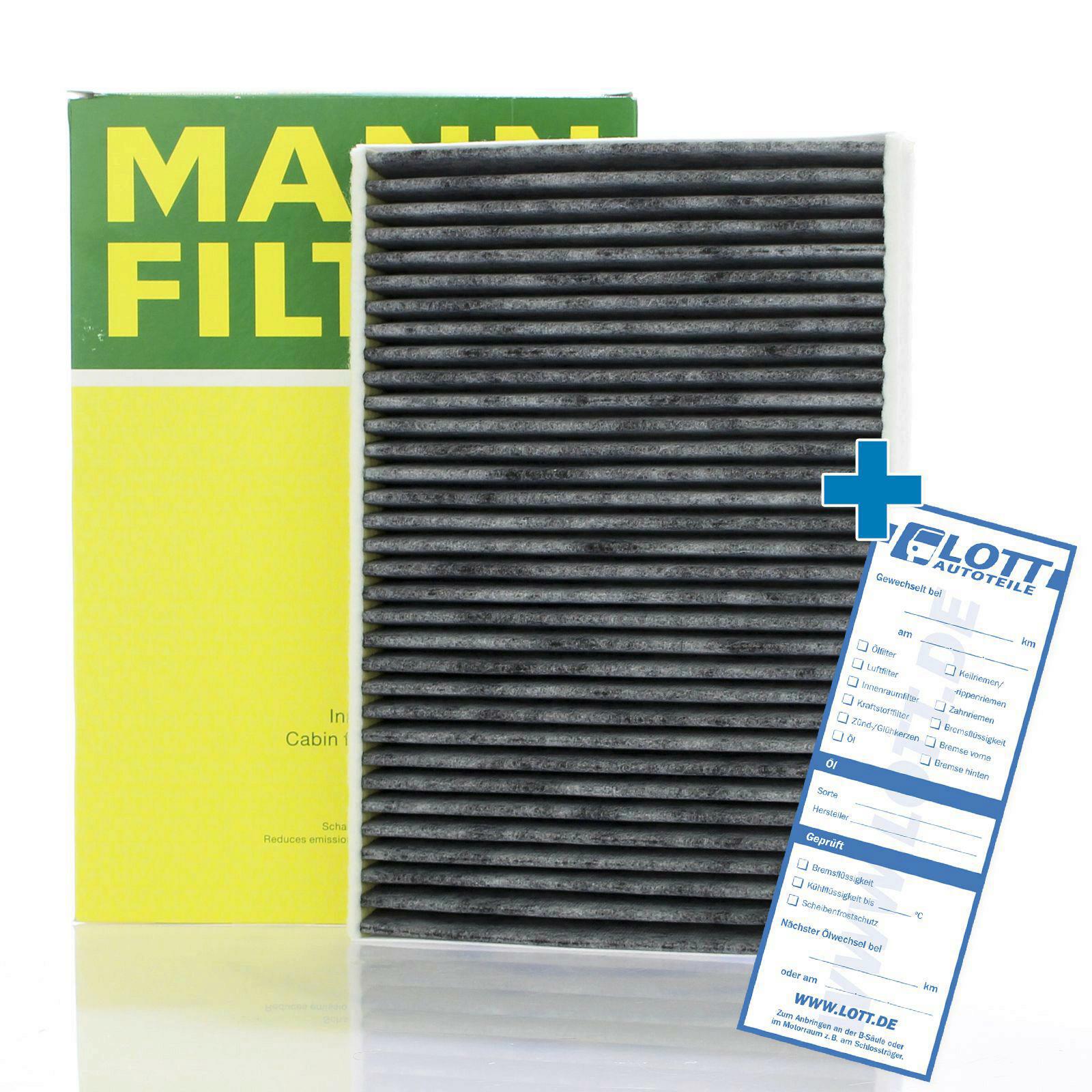 MANN-FILTER Filter, Innenraumluft