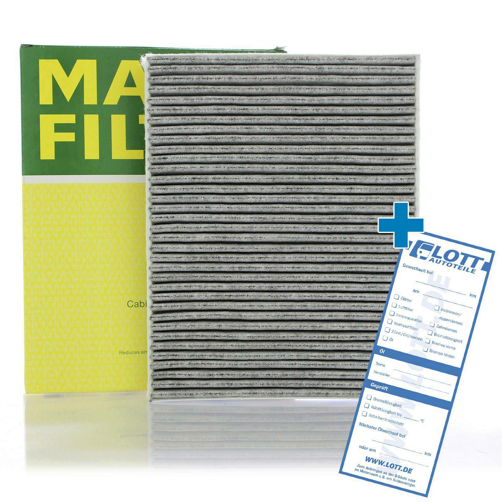 MANN-FILTER Filter, Innenraumluft