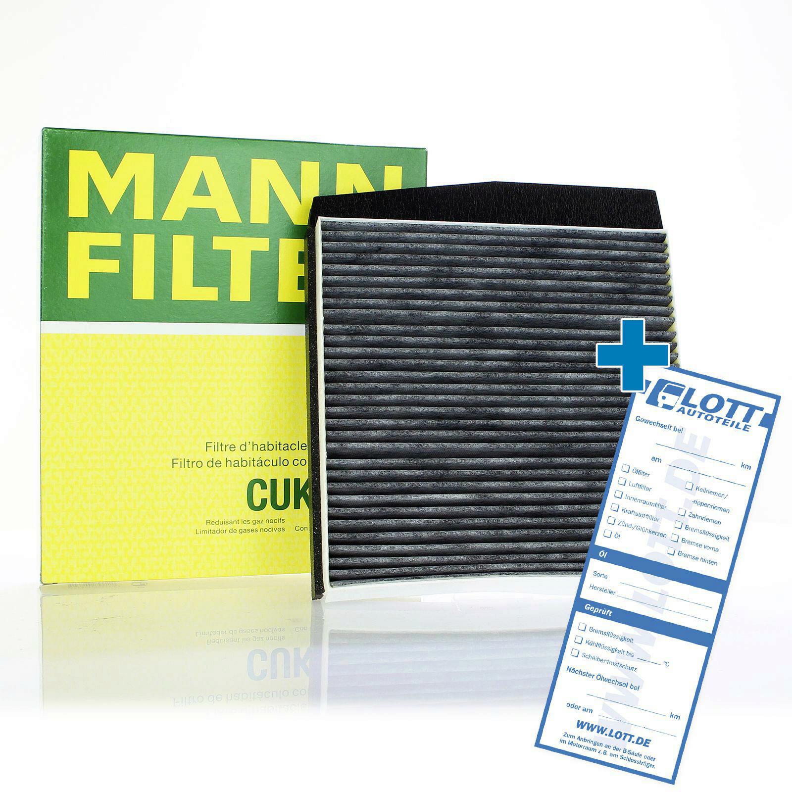 MANN-FILTER Filter, interior air