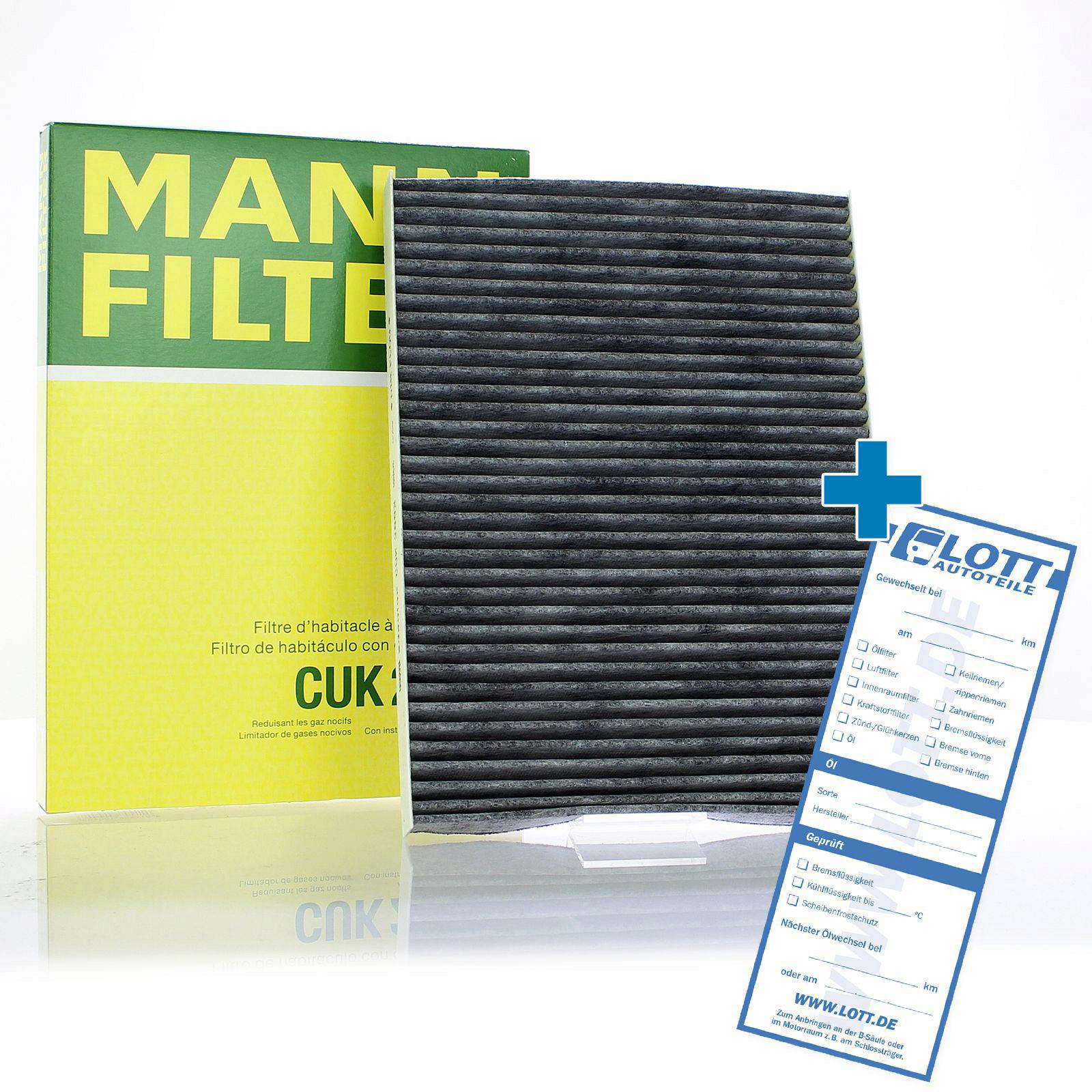 MANN-FILTER Filter, interior air