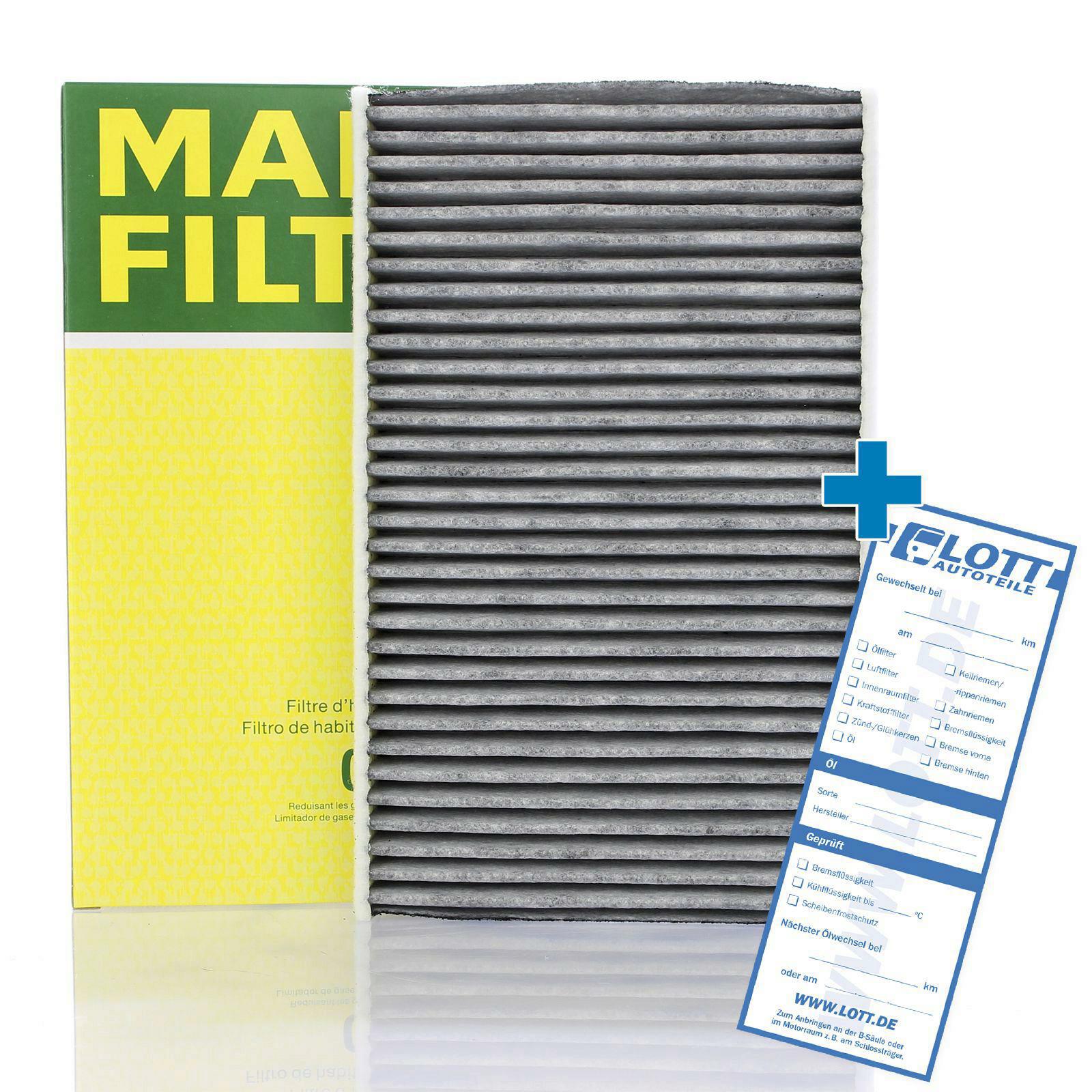 MANN-FILTER Filter, Innenraumluft